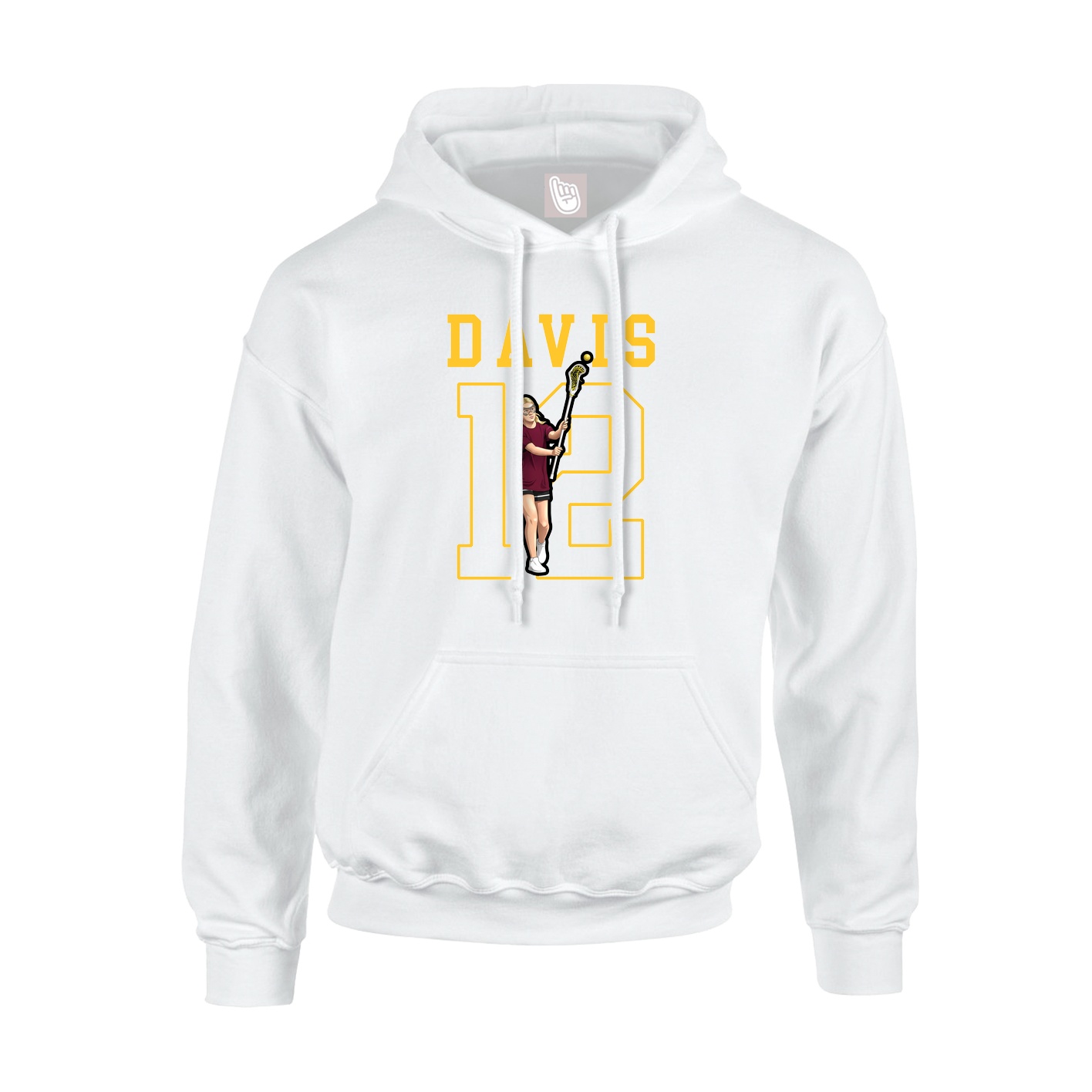 Youth Hoodie — Shirsey in White