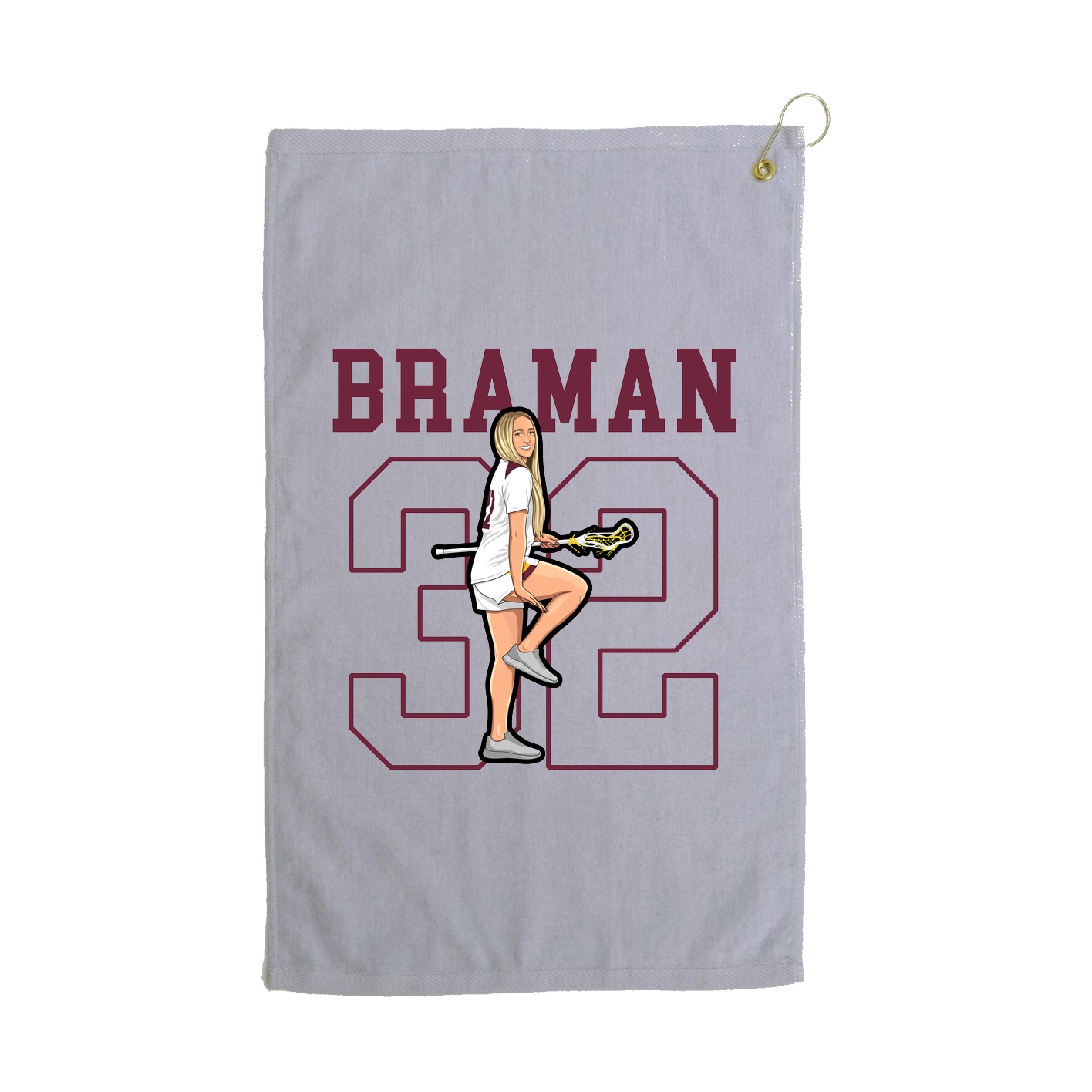 Golf Towel — Shirsey in Grey