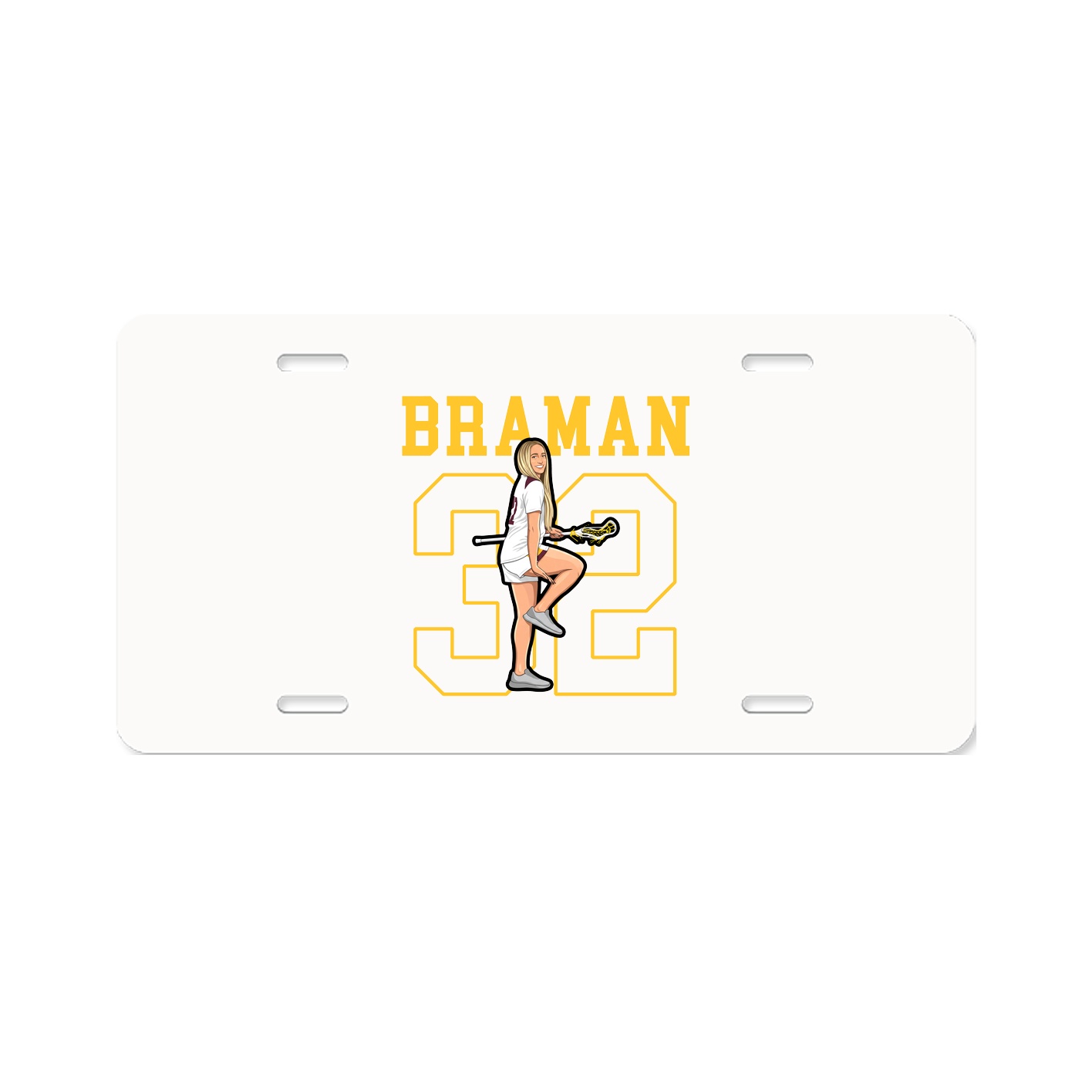 License Plate — Shirsey in Classic