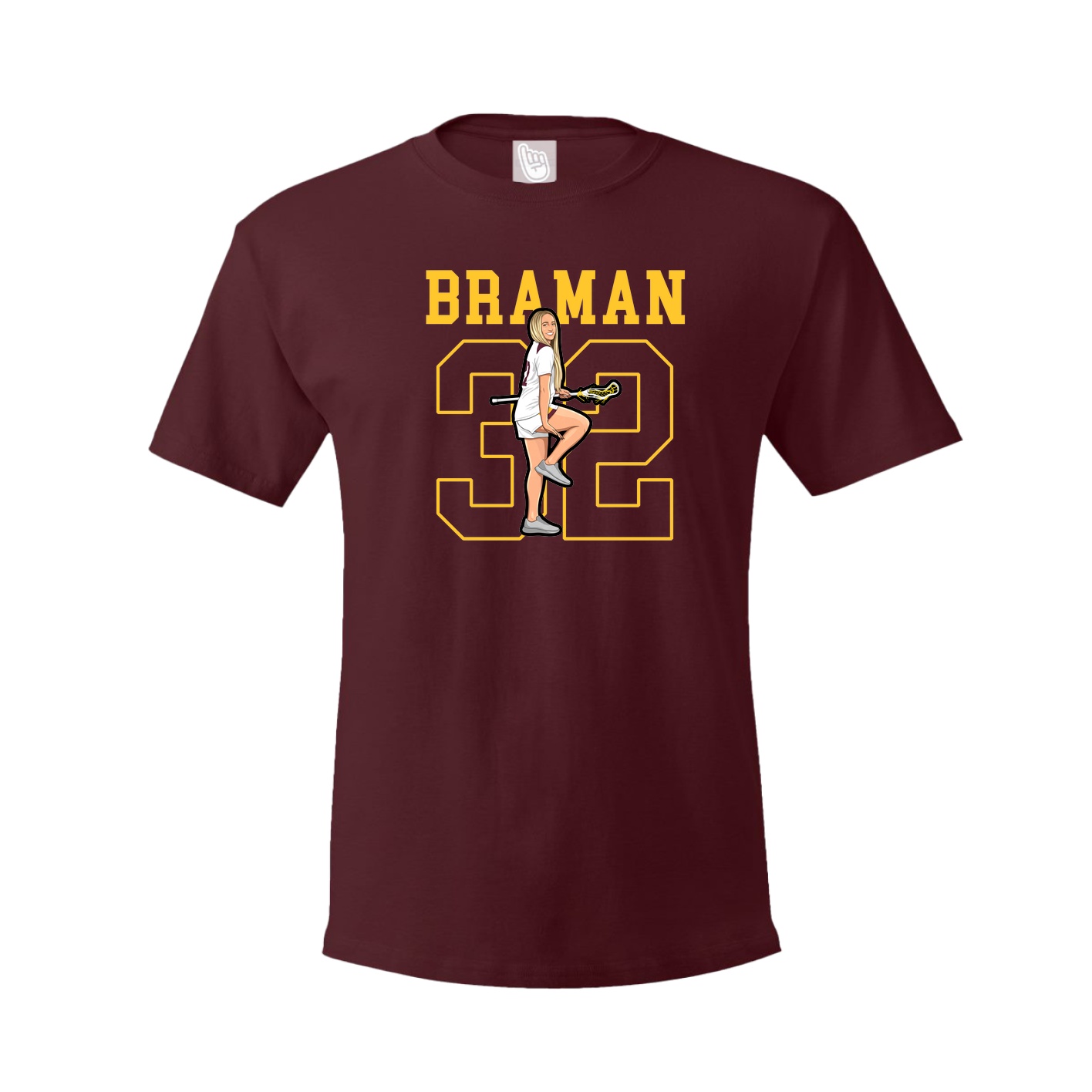 Youth Tee — Shirsey in Maroon