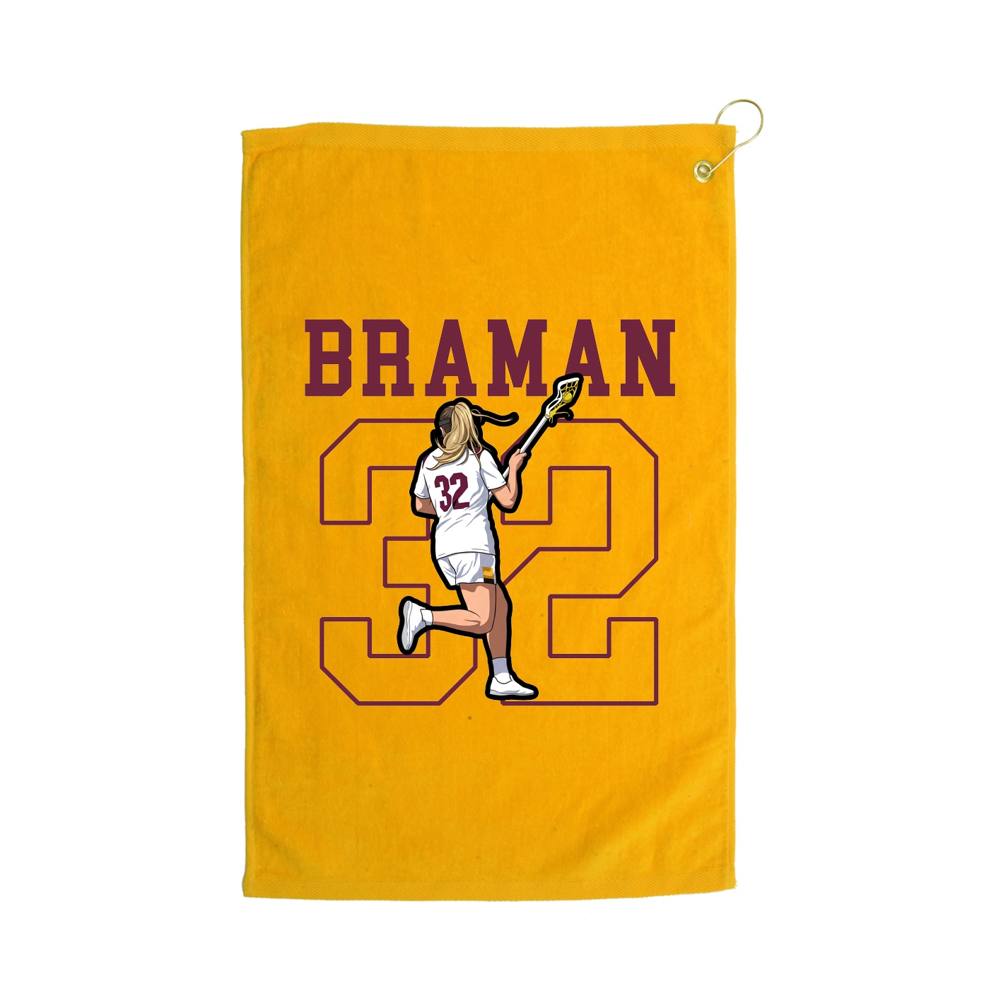 Golf Towel — Shirsey in Gold