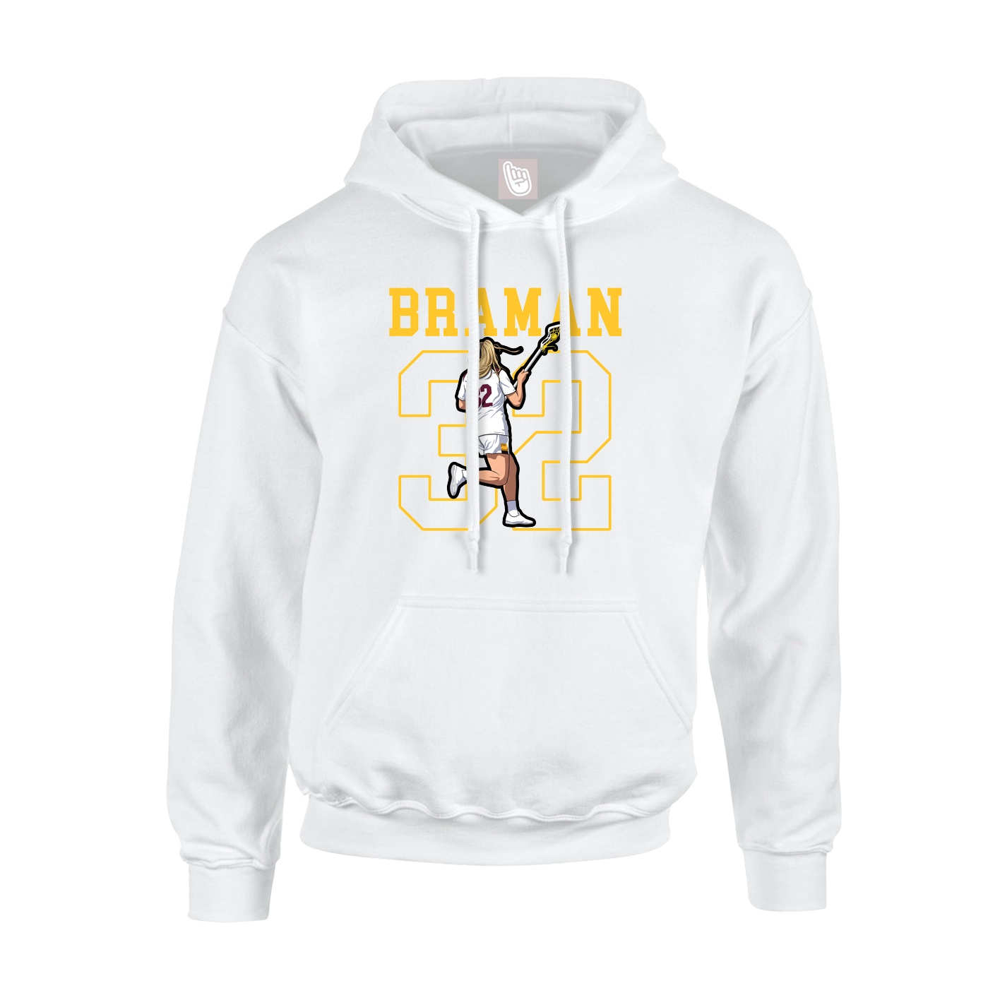 Youth Hoodie — Shirsey in White