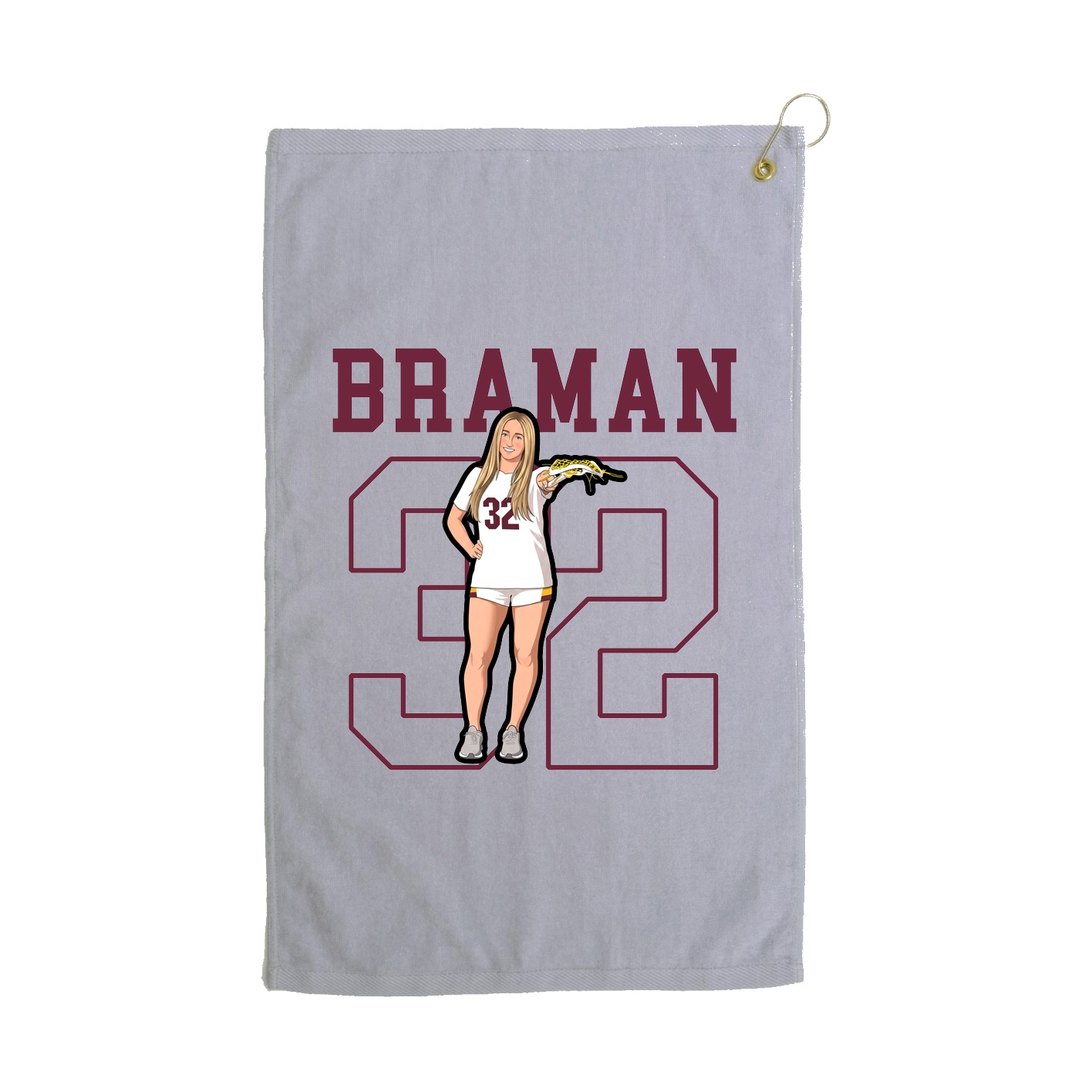 Terry Velour Golf Towel