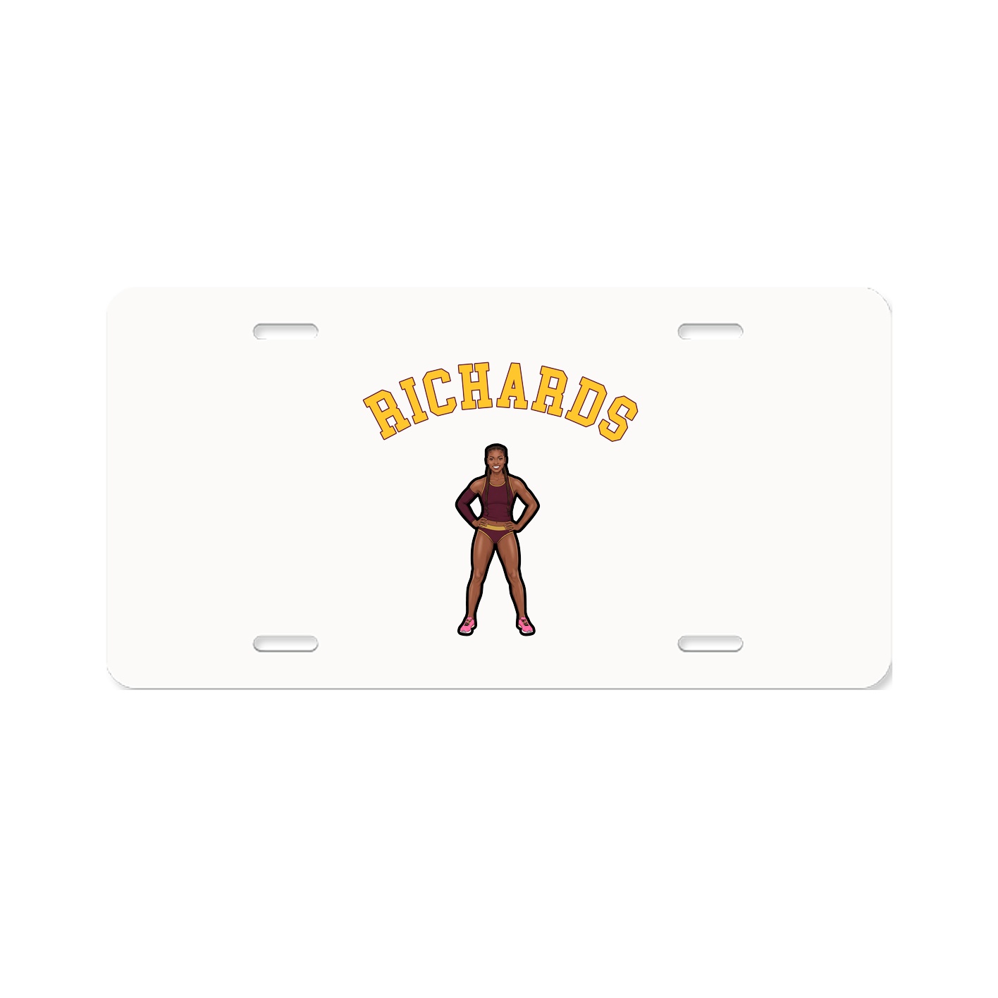 License Plate — Shirsey Arch in Classic