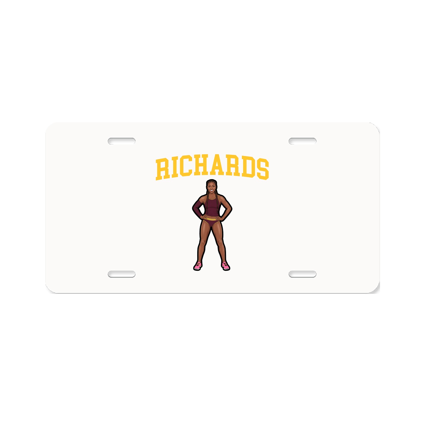 License Plate — Shirsey in Classic