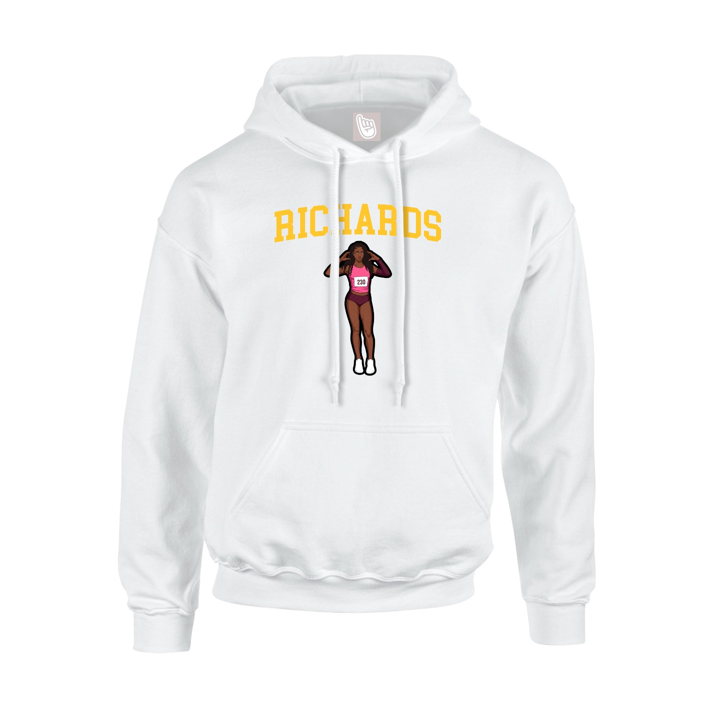 Youth Hoodie — Shirsey in White
