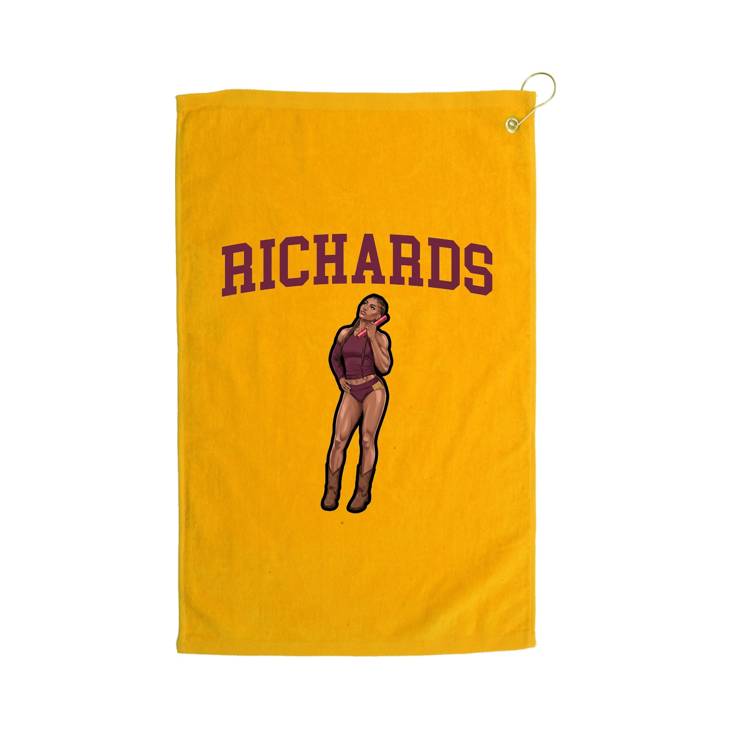 Golf Towel — Shirsey in Gold