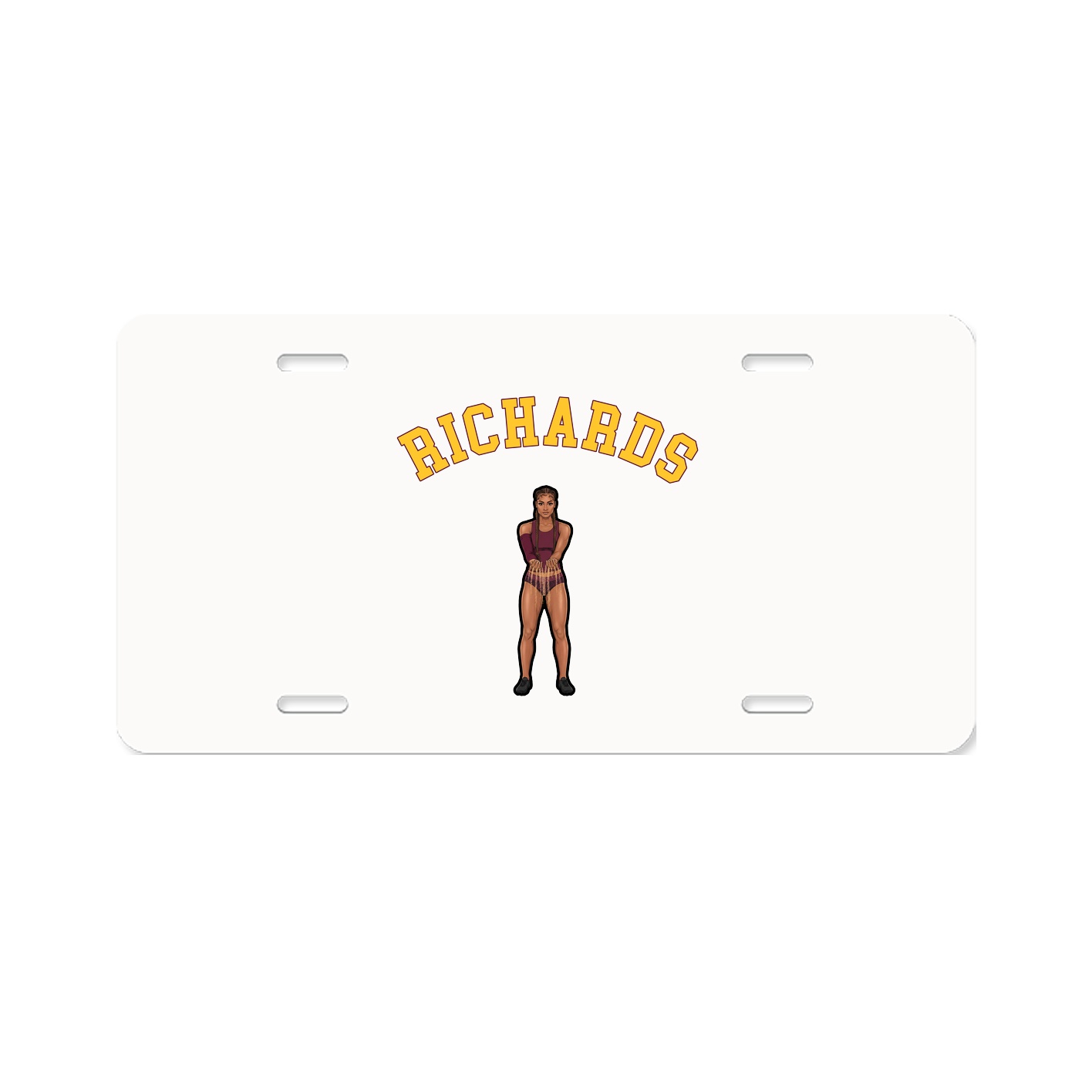 License Plate — Shirsey Arch in Classic