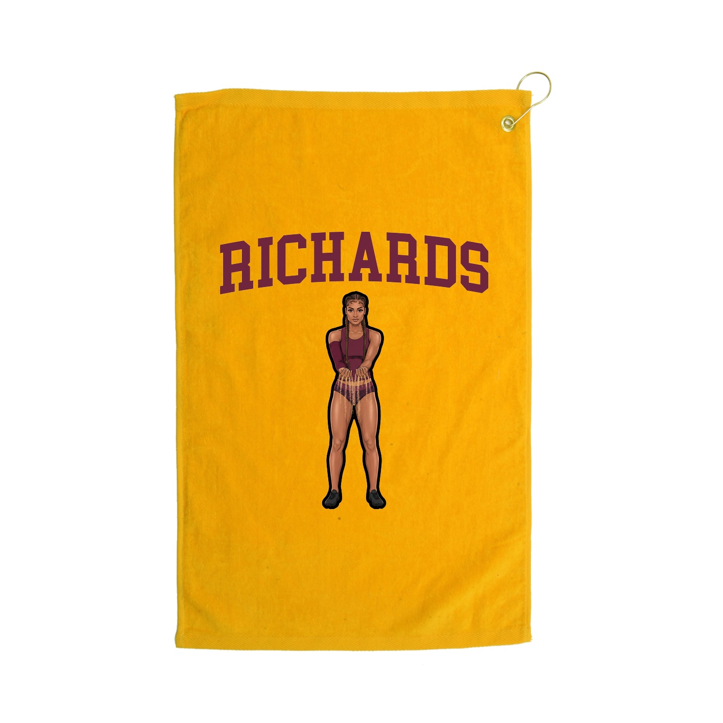 Golf Towel — Shirsey in Gold