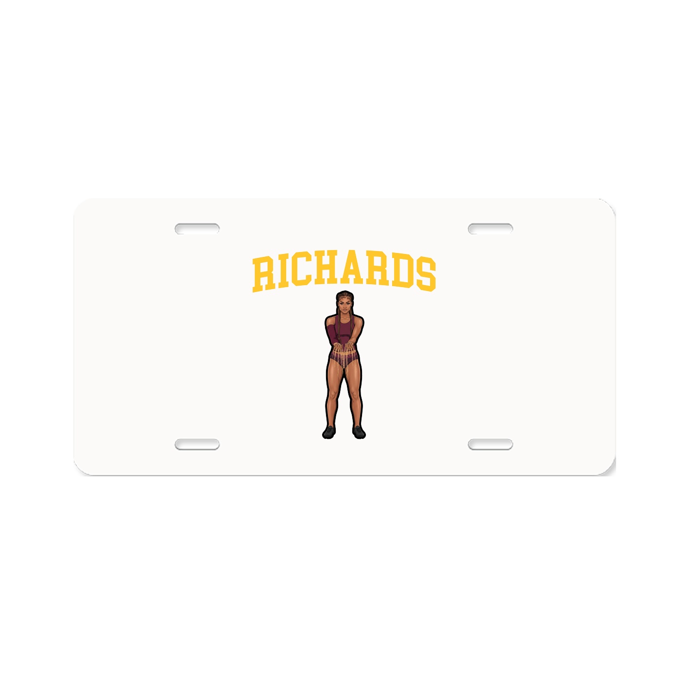 License Plate — Shirsey in Classic