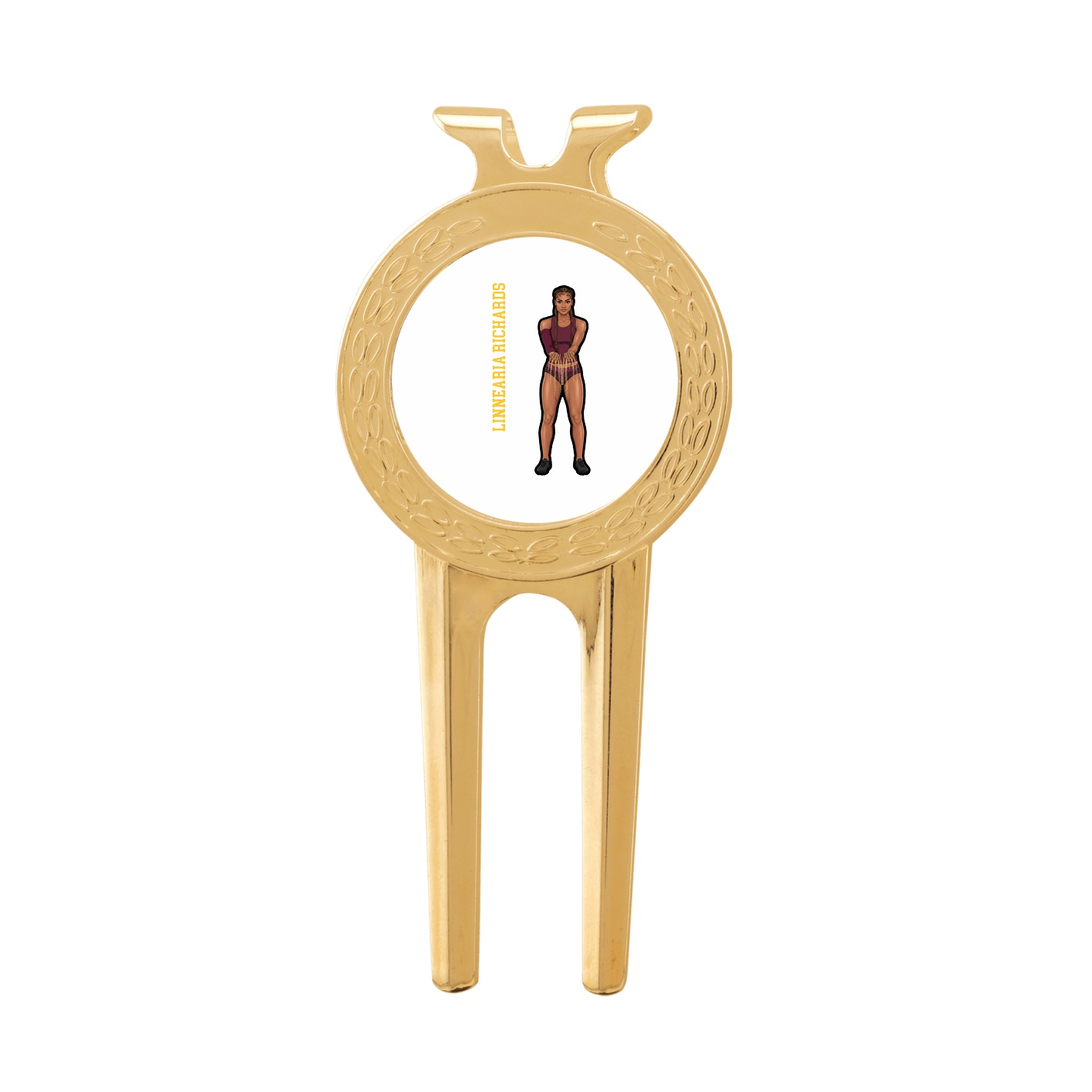 Divot Tool with Ball Marker — Name Vertical in Classic