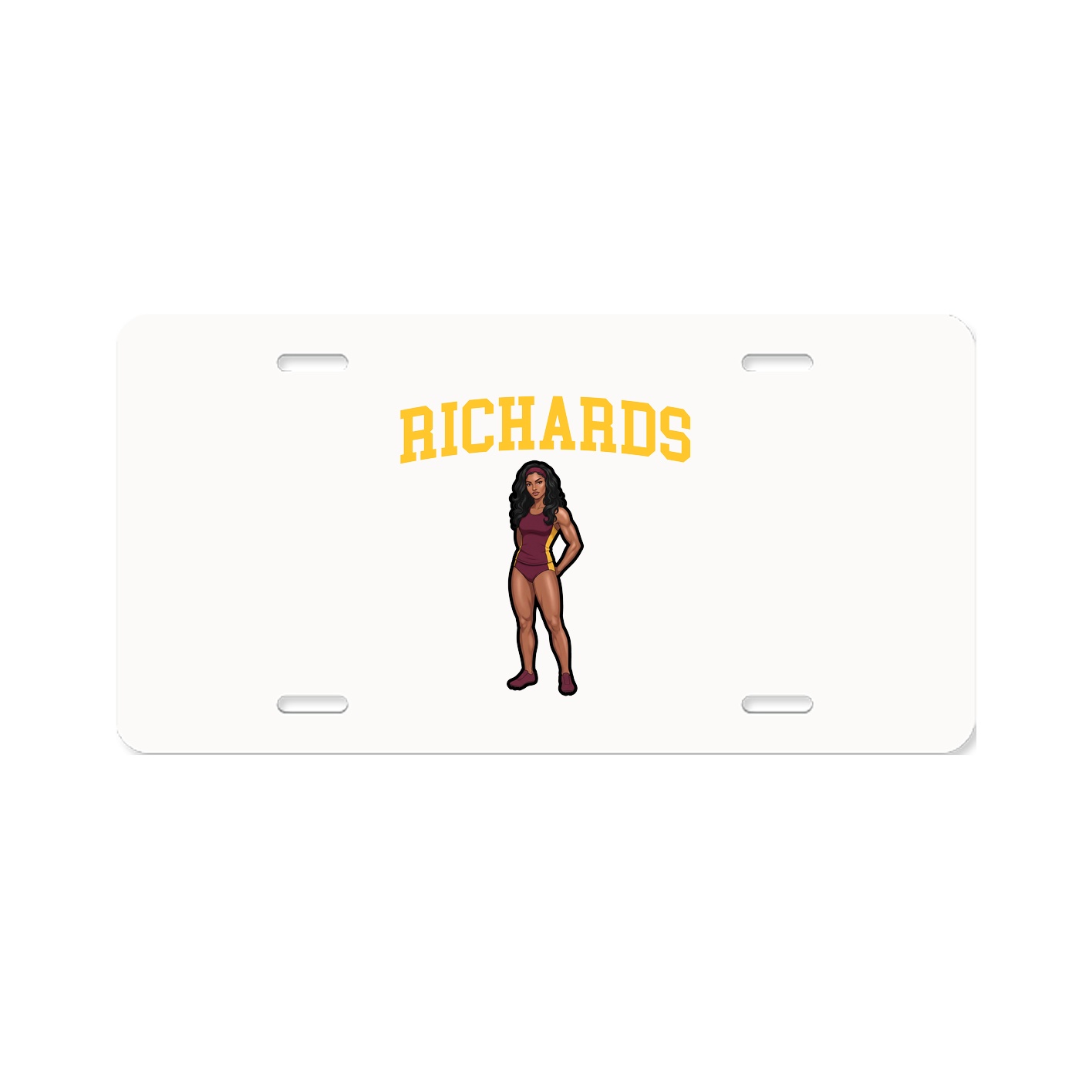 License Plate — Shirsey in Classic