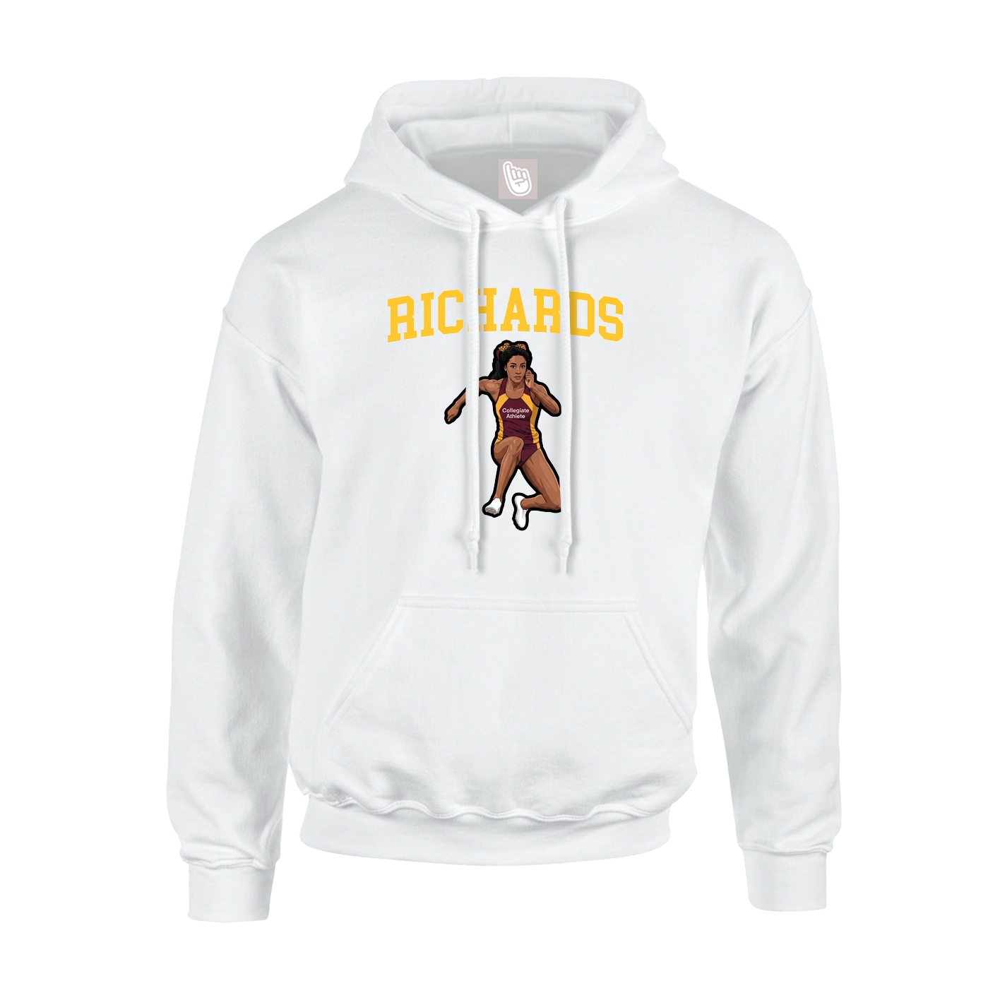 Youth Hoodie — Shirsey in White