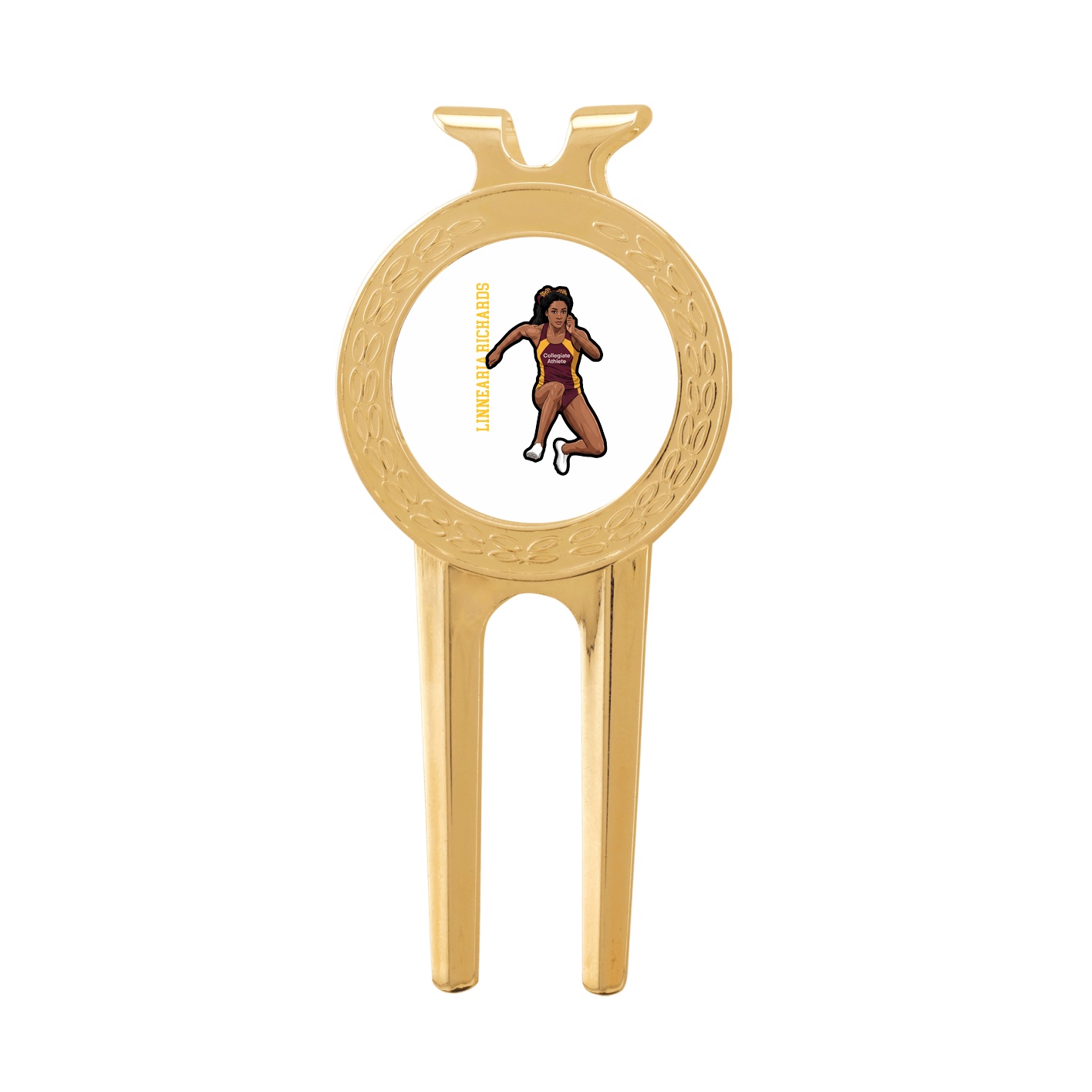 Divot Tool with Ball Marker — Name Vertical in Classic