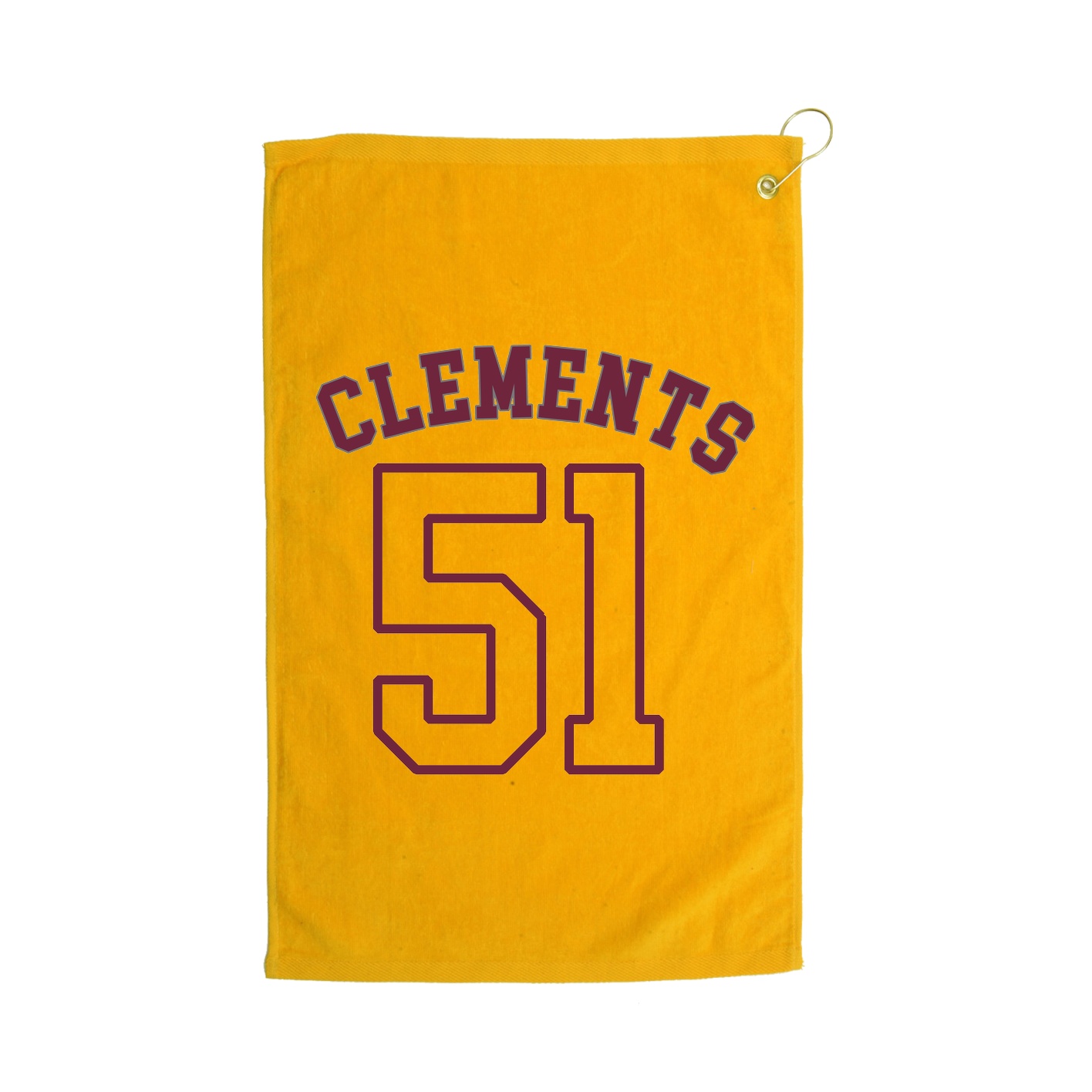 Golf Towel — Shirsey Arch in Gold