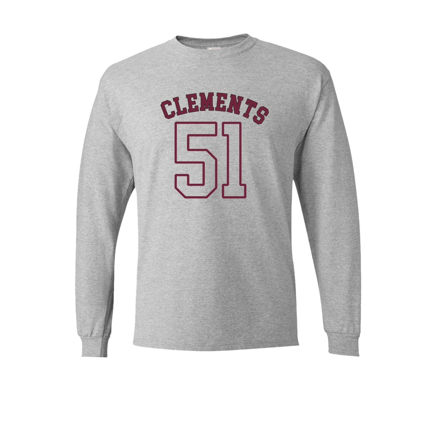 Long Sleeve Tee — Shirsey Arch in Grey