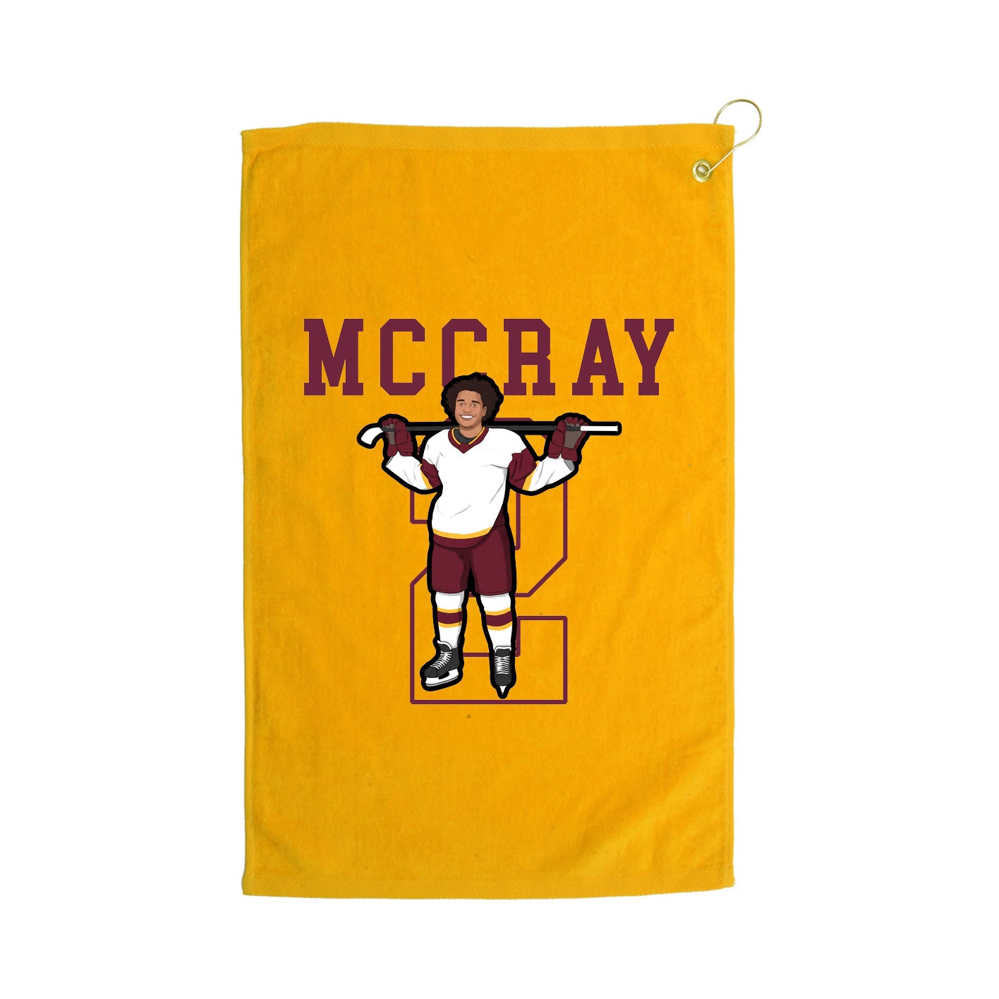 Golf Towel — Shirsey in Gold
