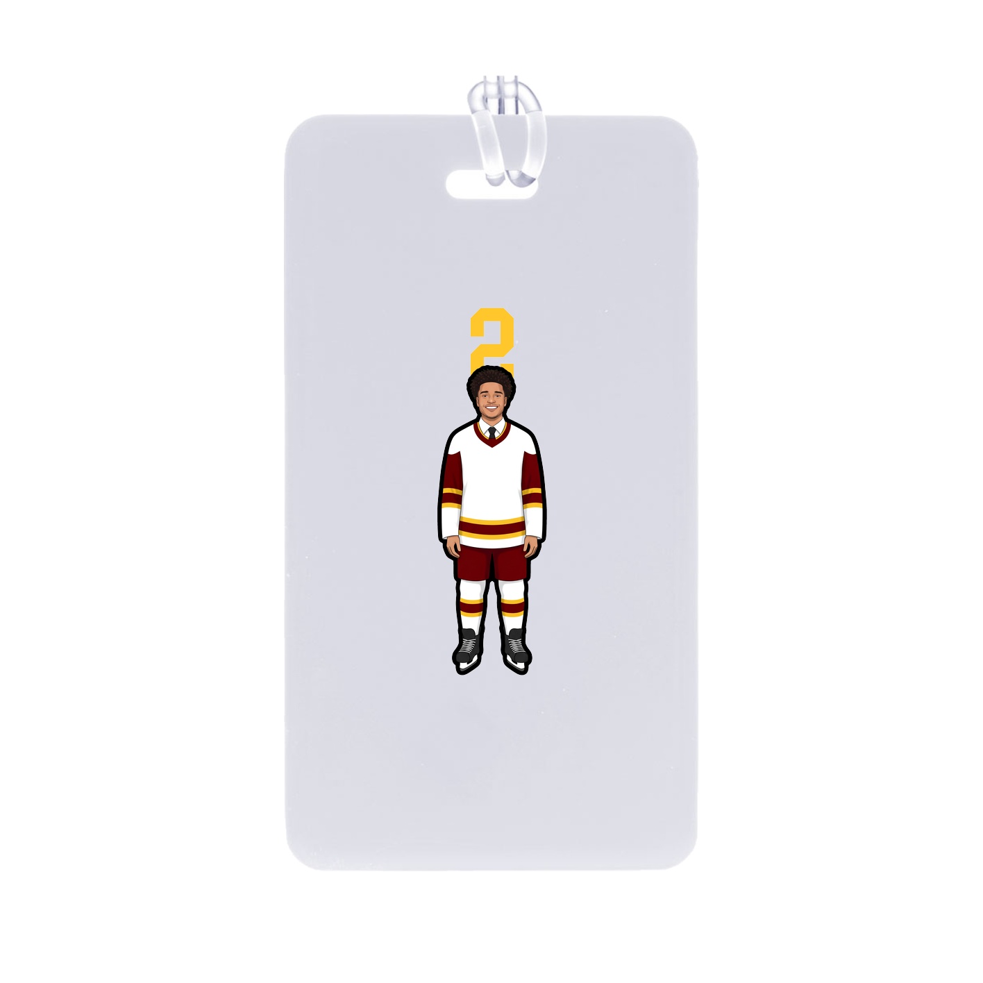 Bag Tag — Number Top in Classic