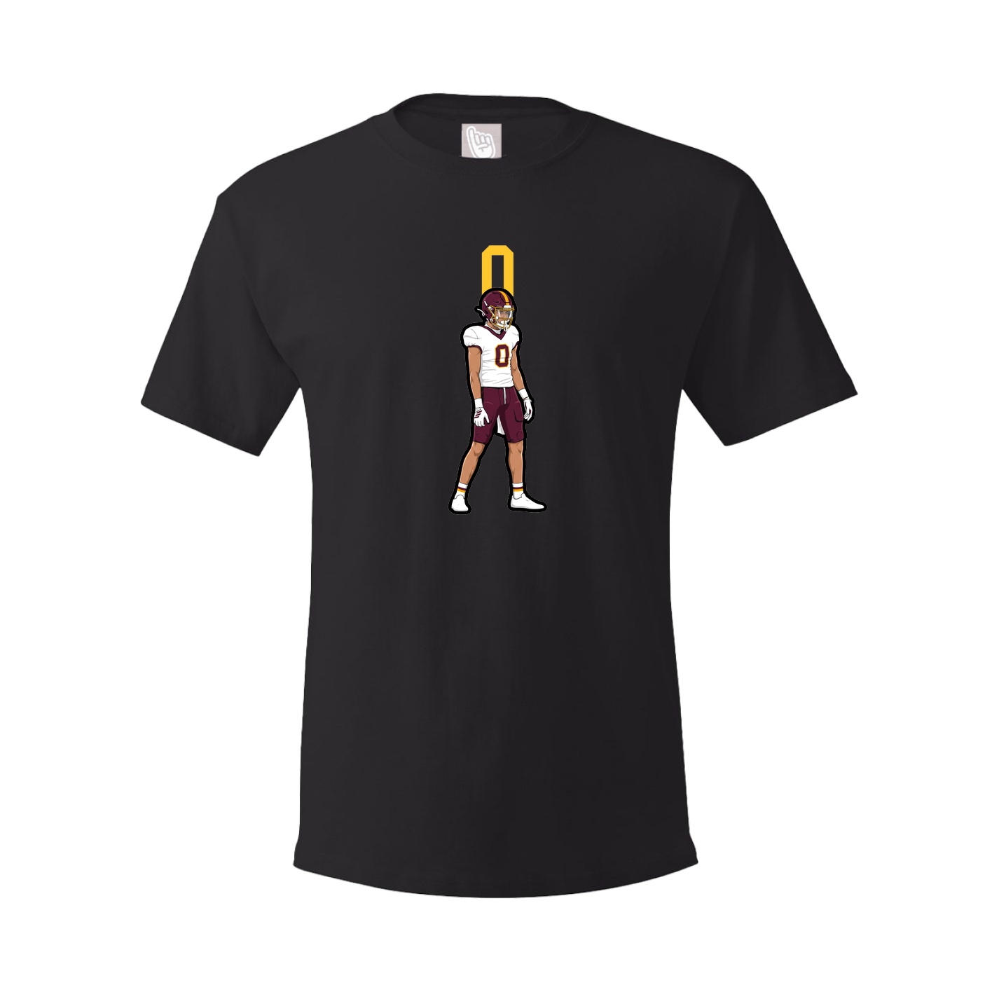 Tee — Number Top in Black