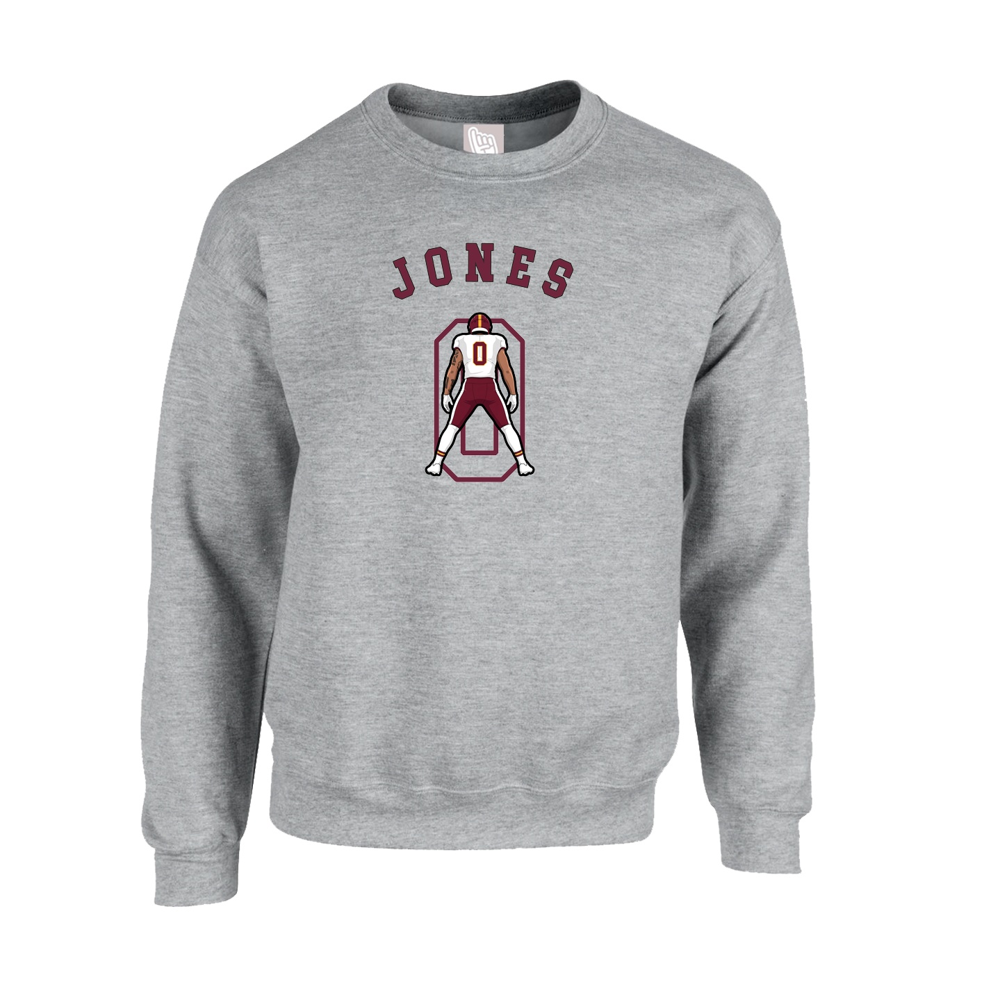 Fleece Crew — Shirsey Arch in Grey