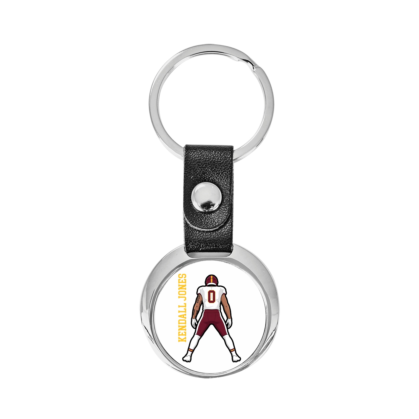Key Chain — Name Vertical in Classic