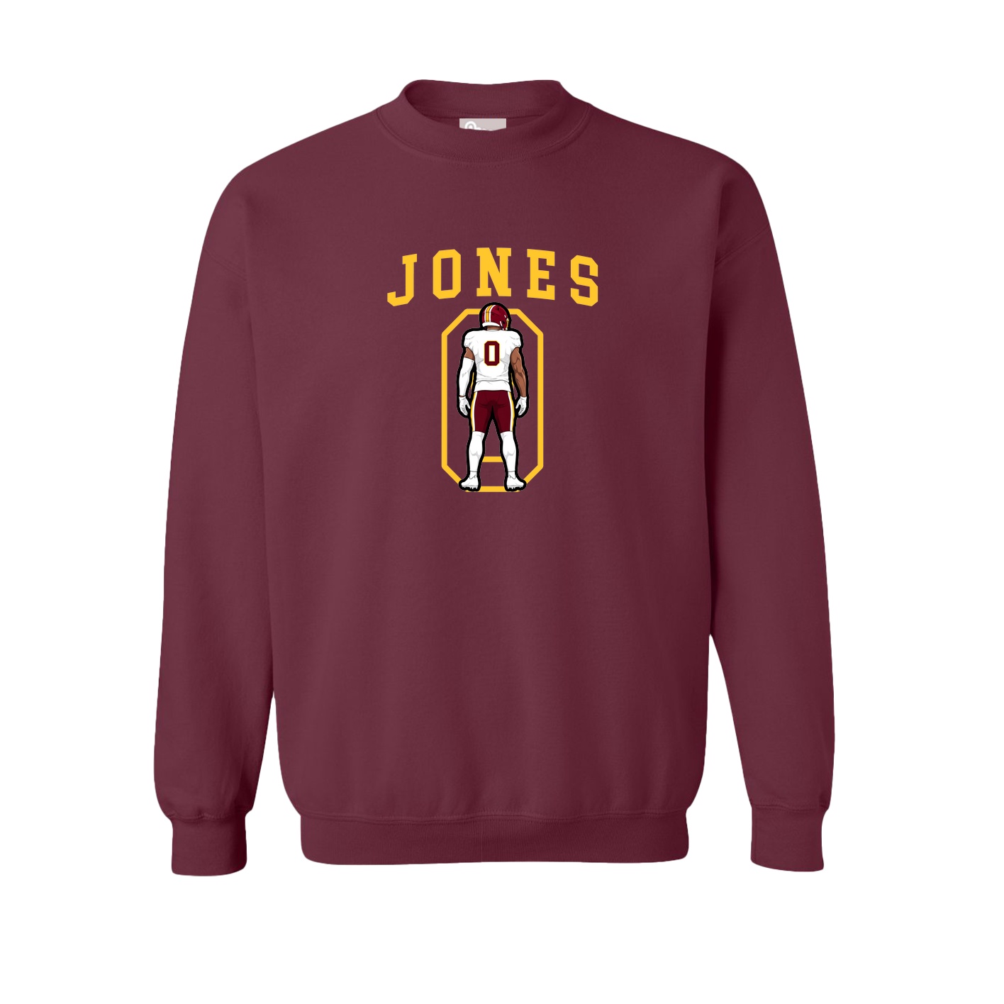 Fleece Crew — Shirsey in Maroon