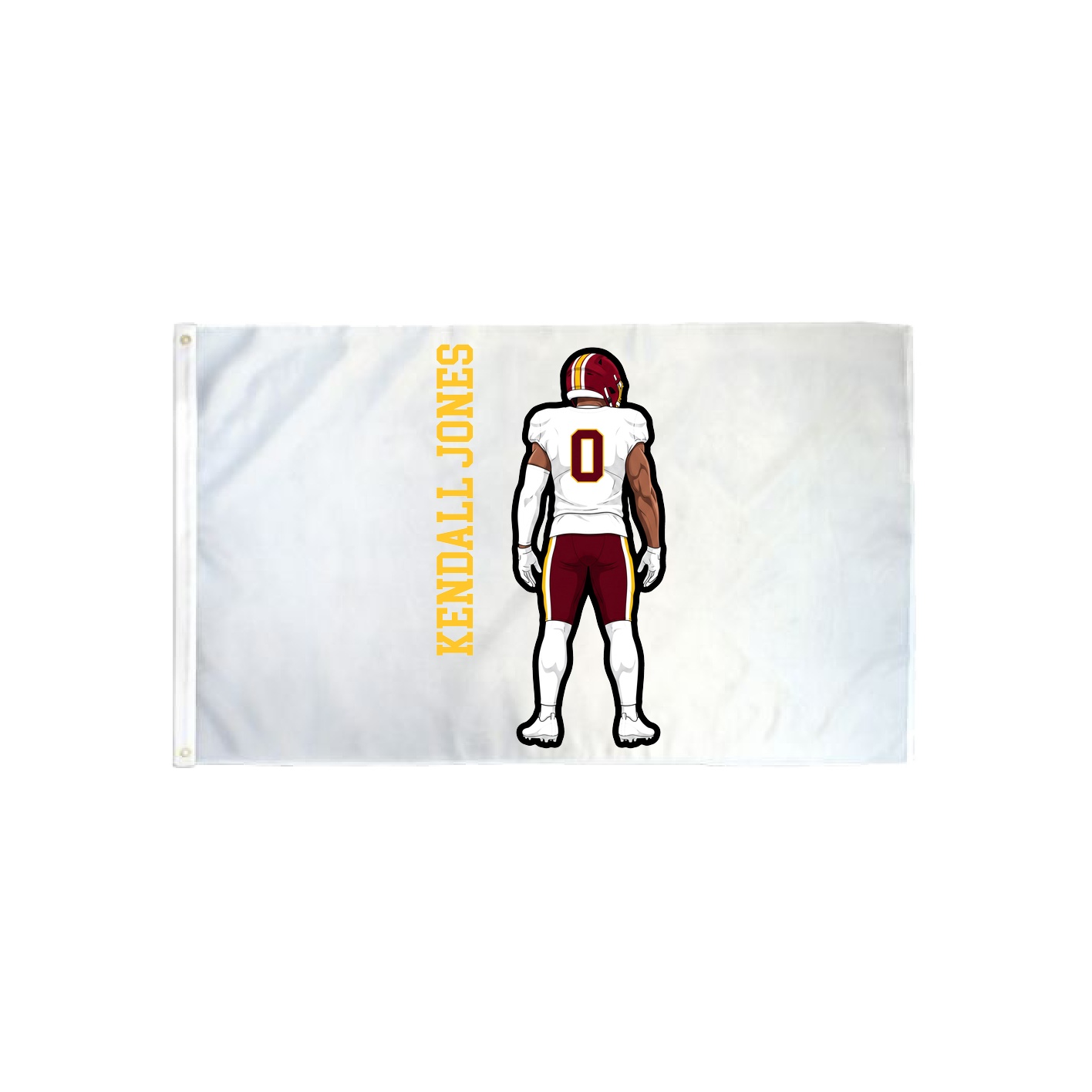 3x5 Flag — Name Vertical in Classic