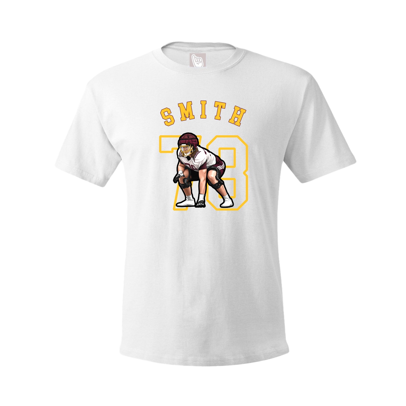 Youth Tee — Shirsey Arch in White