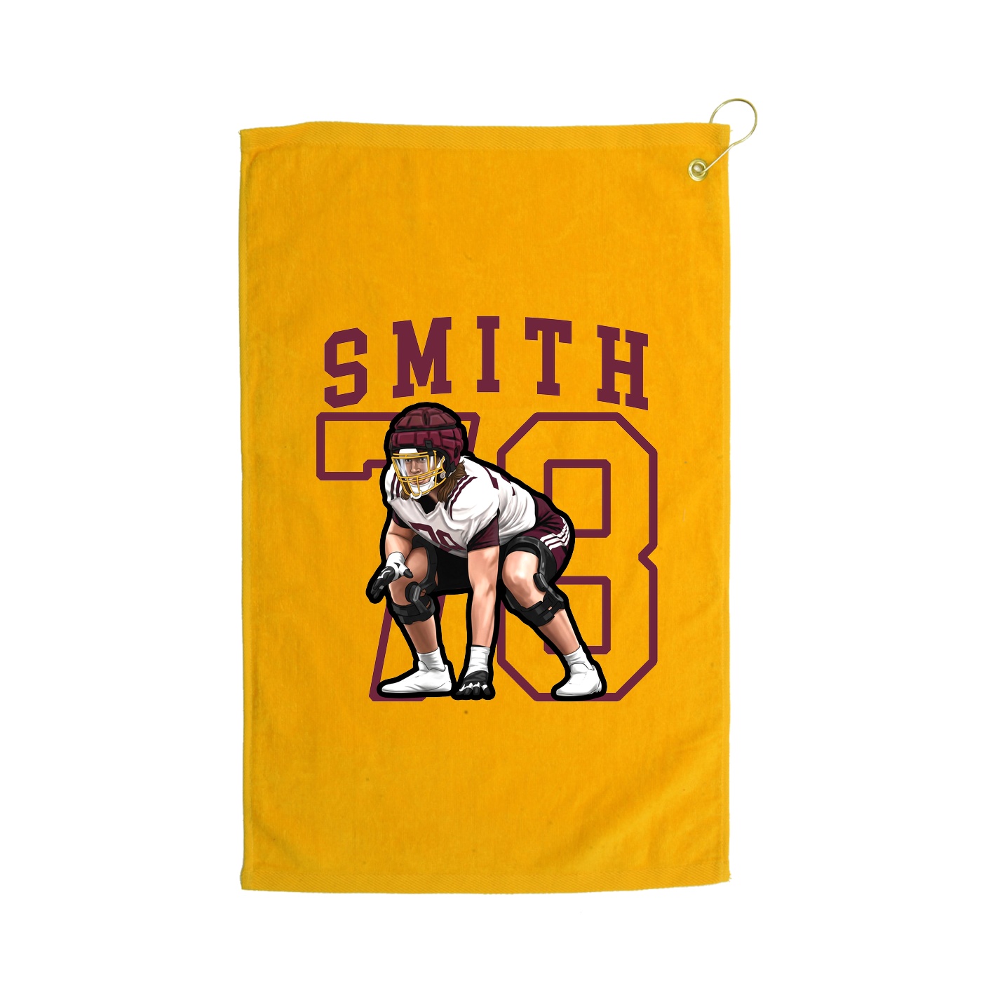 Golf Towel — Shirsey in Gold