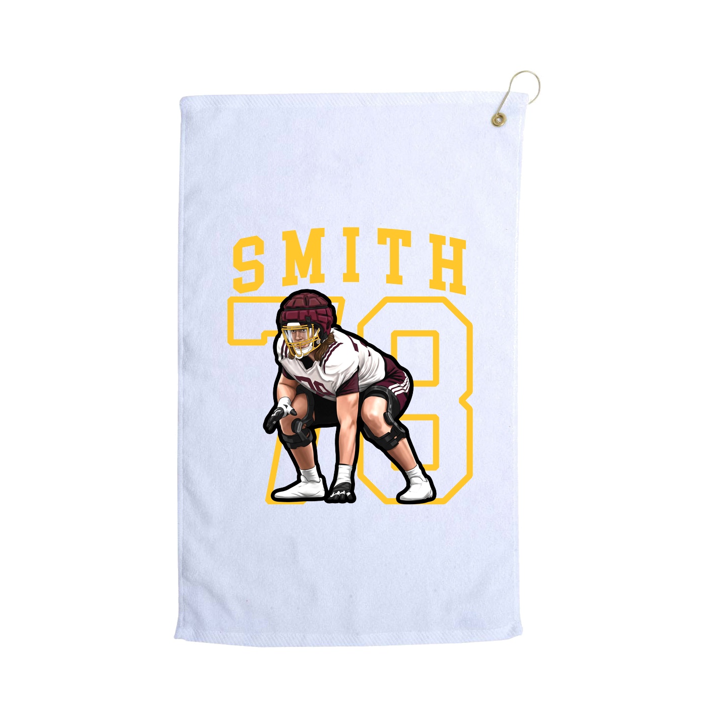Golf Towel — Shirsey in White
