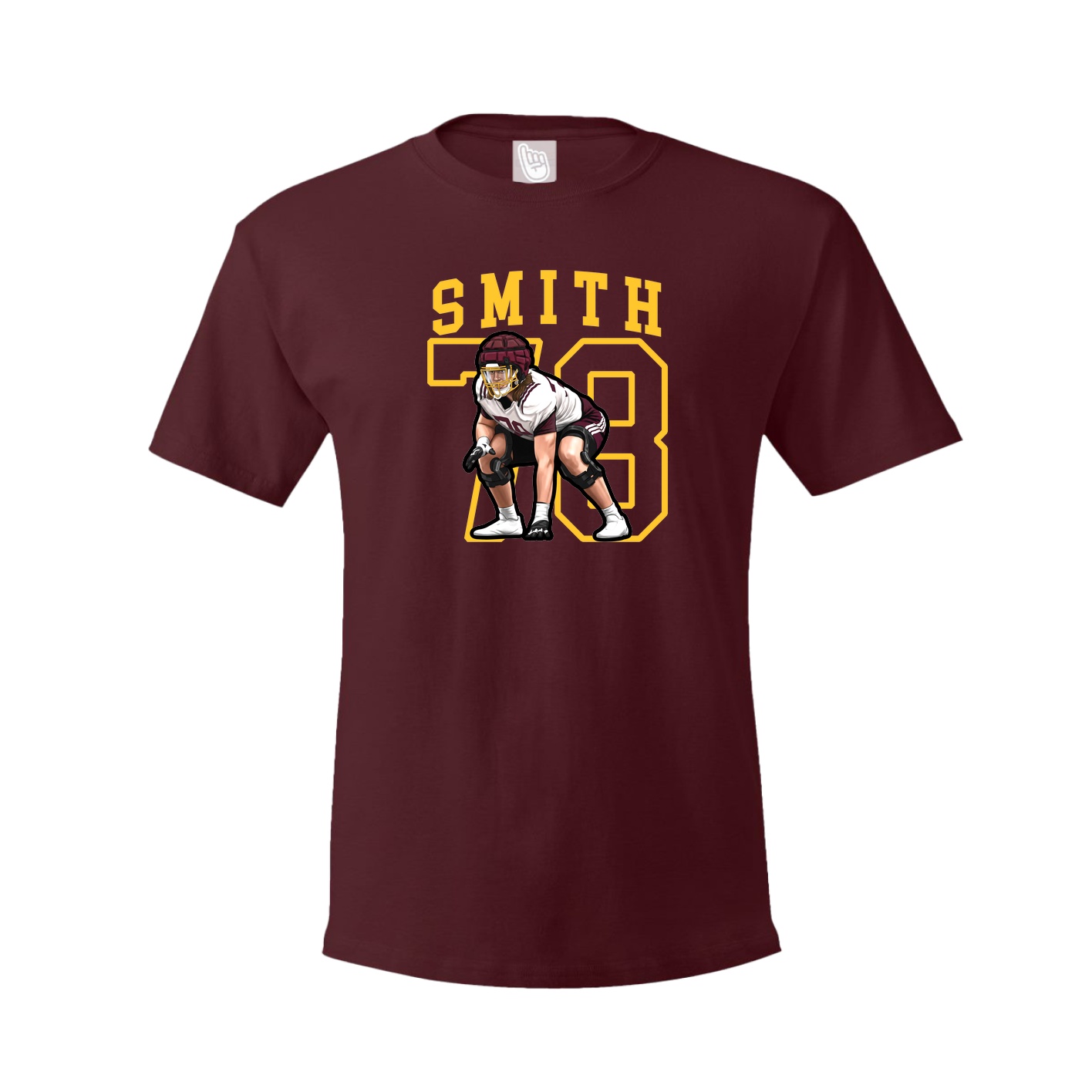 Youth Tee — Shirsey in Maroon