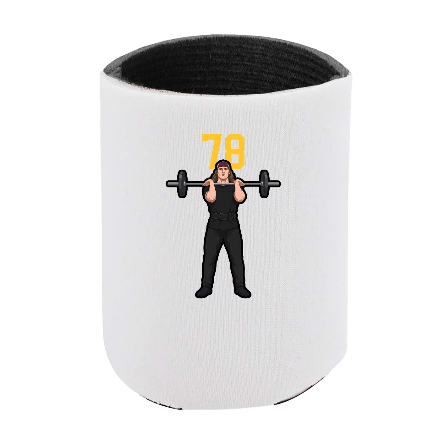 Can Holder — Number Top in White