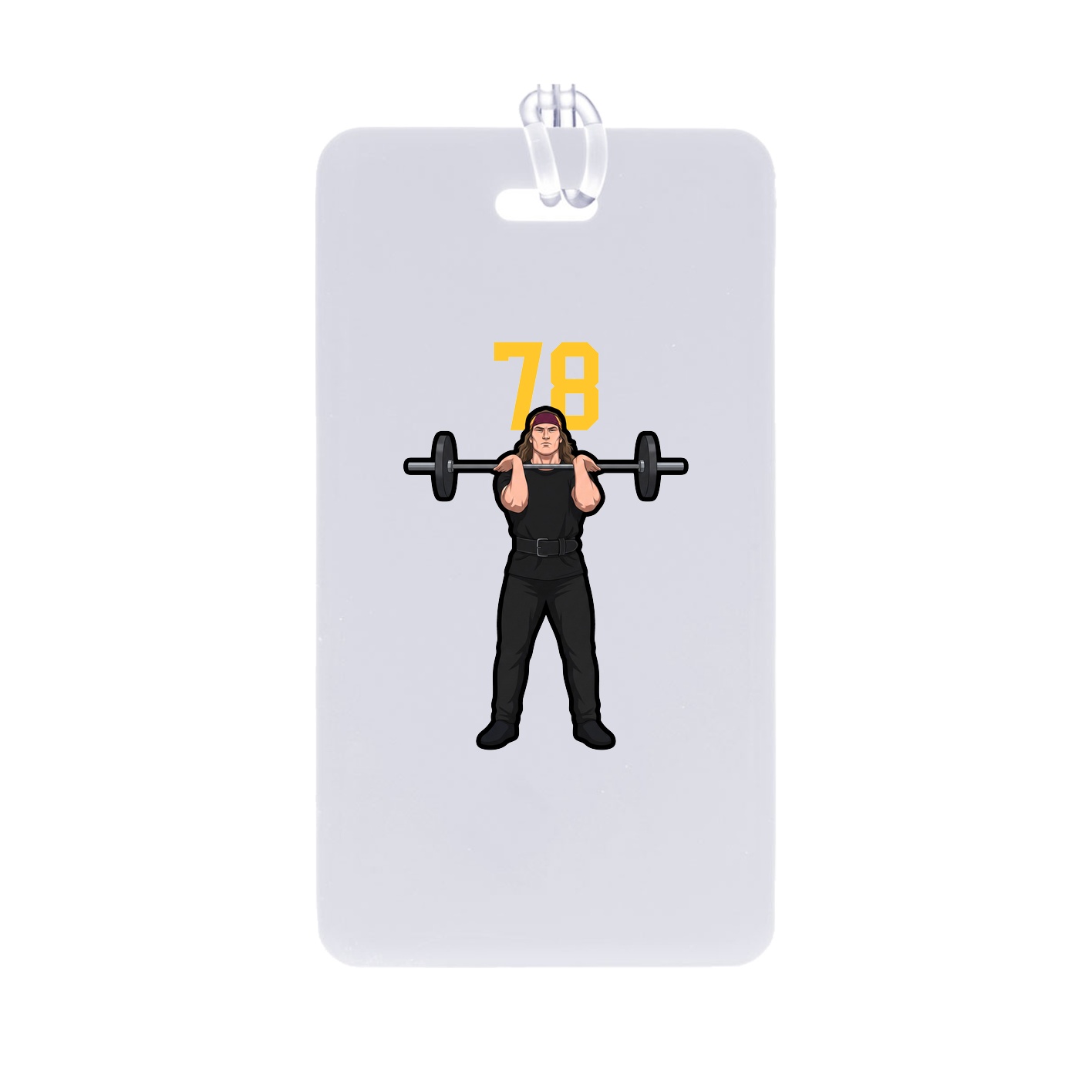Bag Tag — Number Top in Classic
