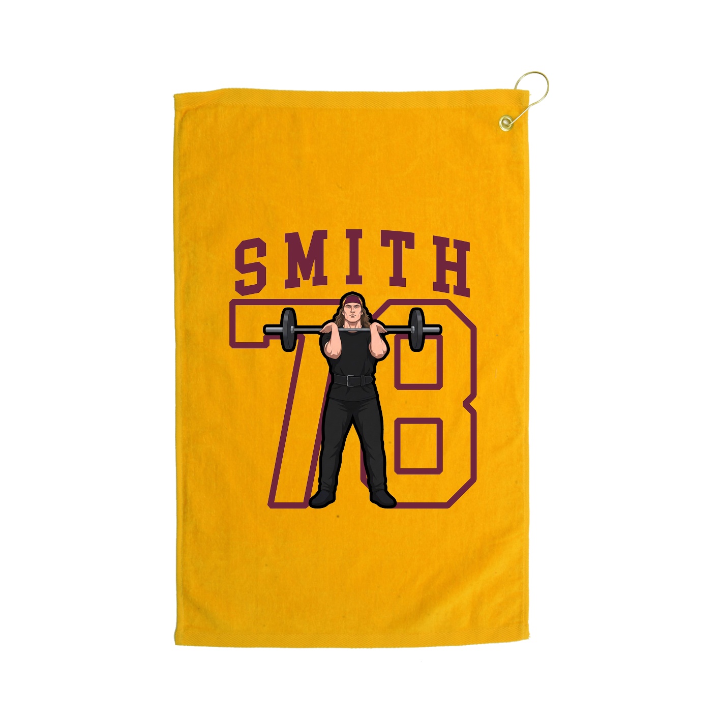 Golf Towel — Shirsey in Gold