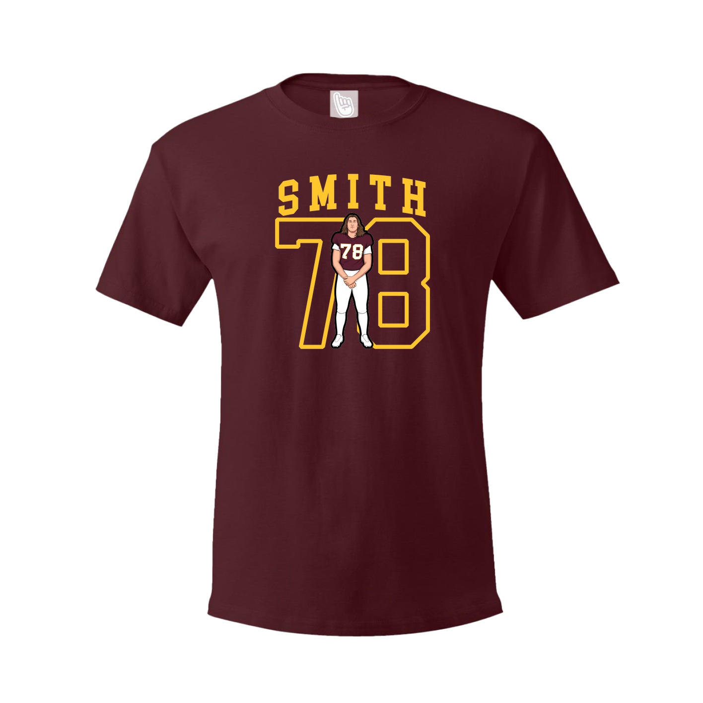 Youth Tee — Shirsey in Maroon
