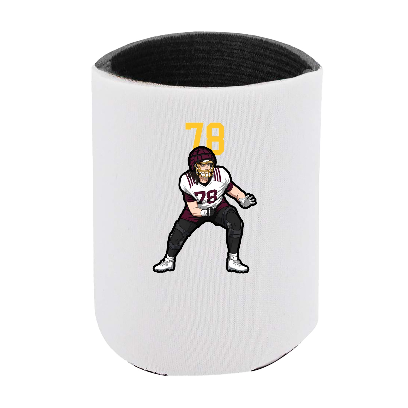 Can Holder — Number Top in White