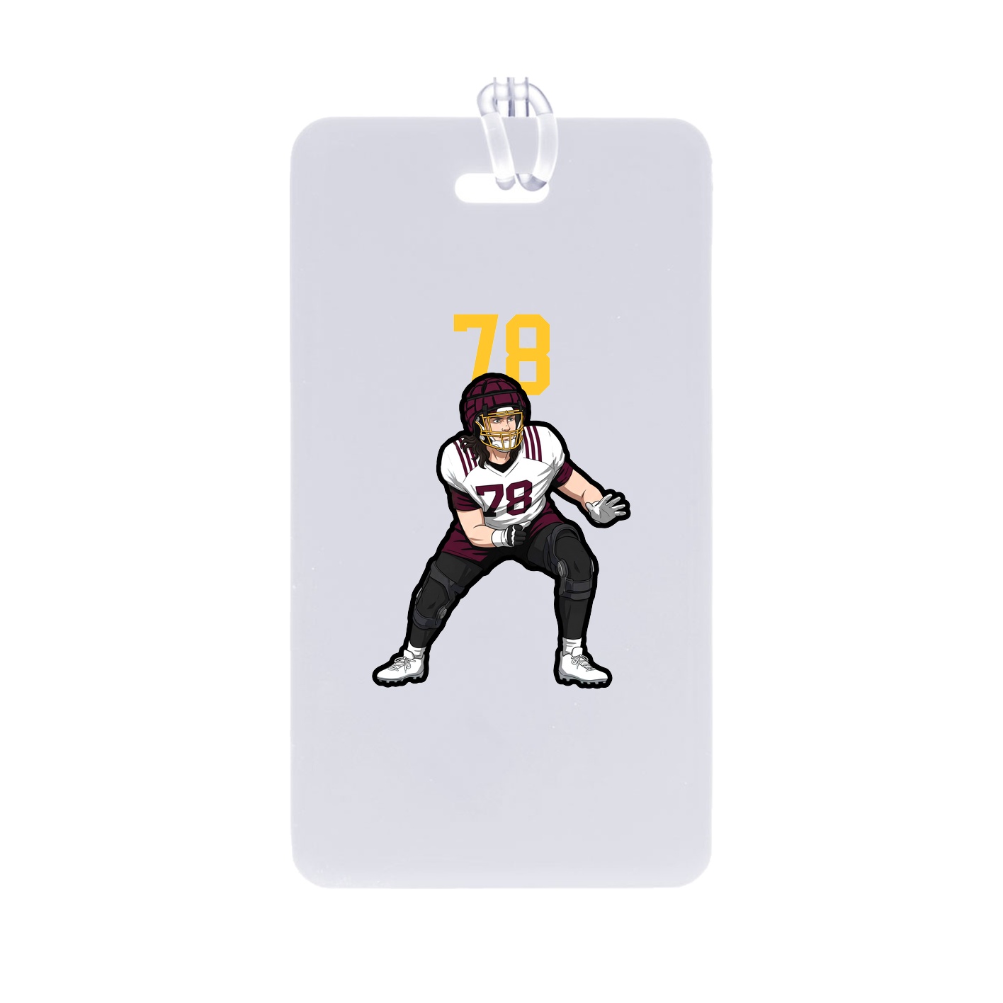 Bag Tag — Number Top in Classic