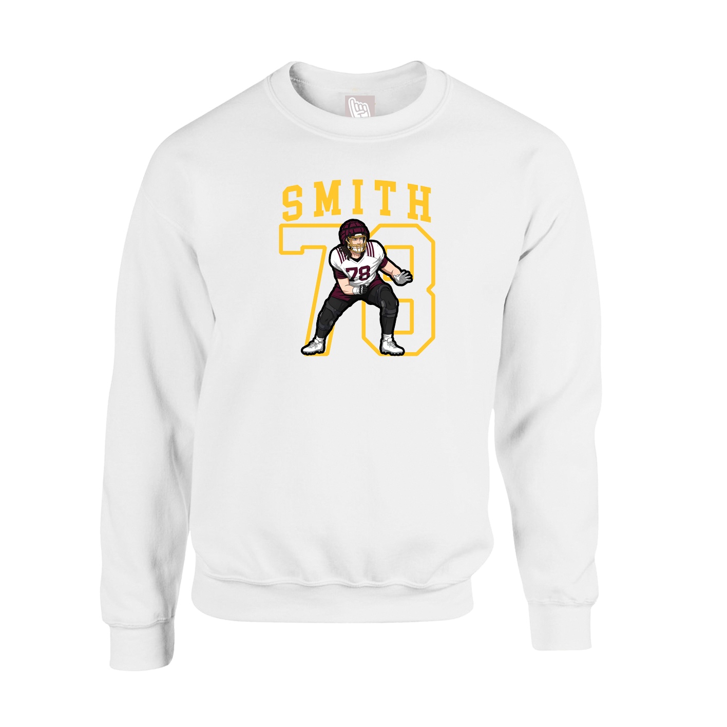Fleece Crew — Shirsey in White