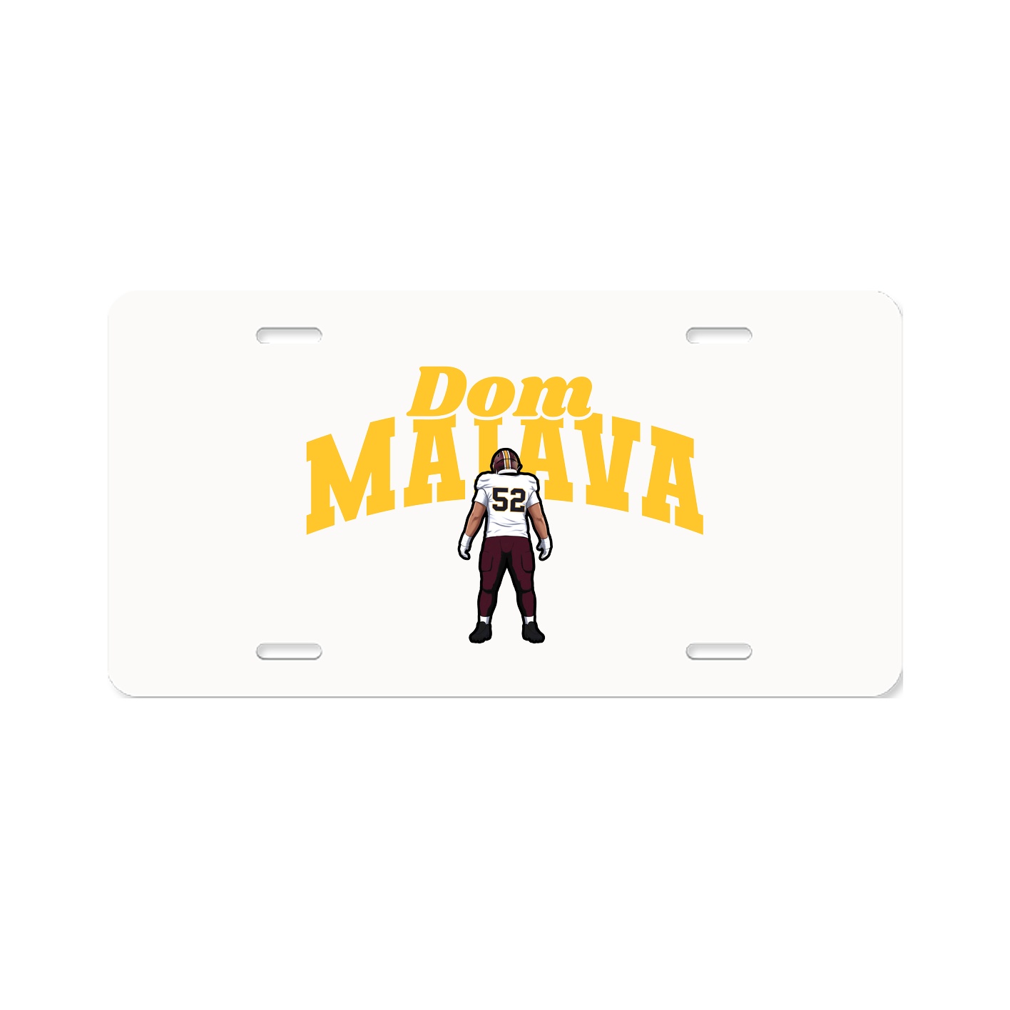 License Plate — Signature Arch in Classic