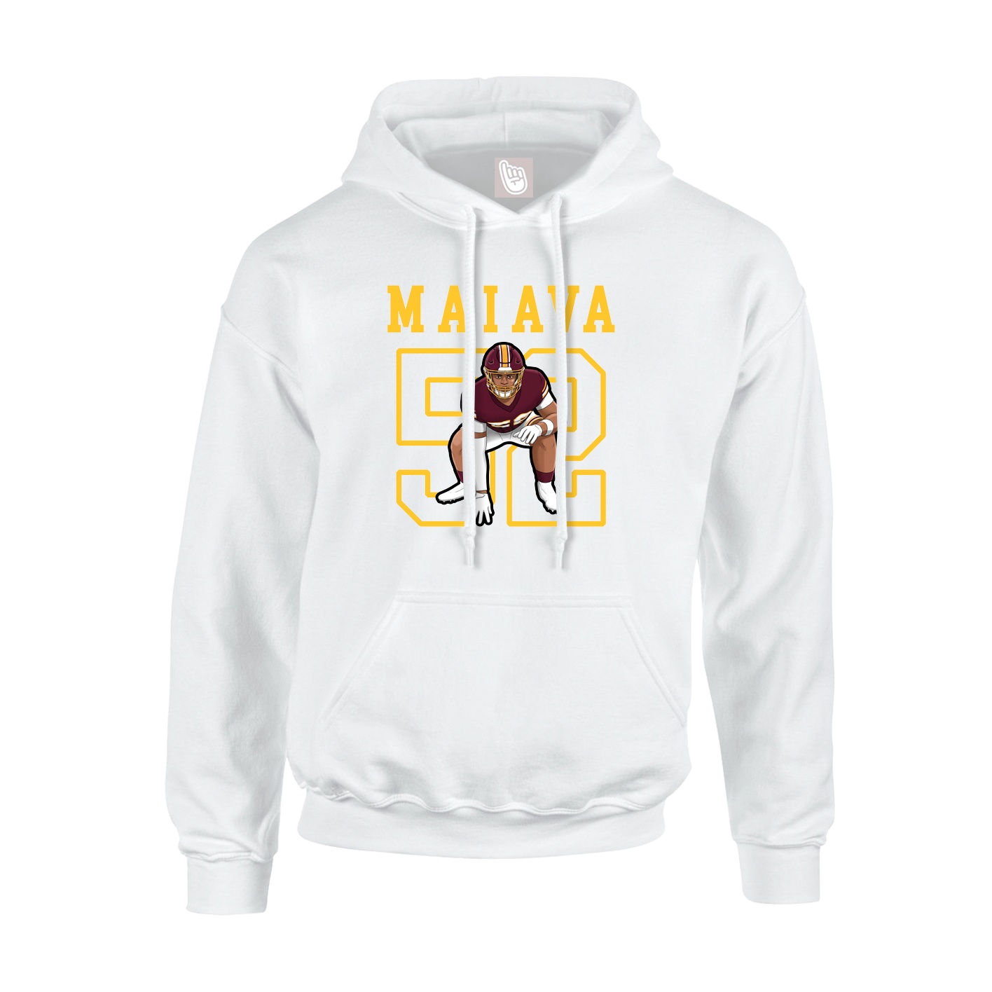 Youth Hoodie — Shirsey in White