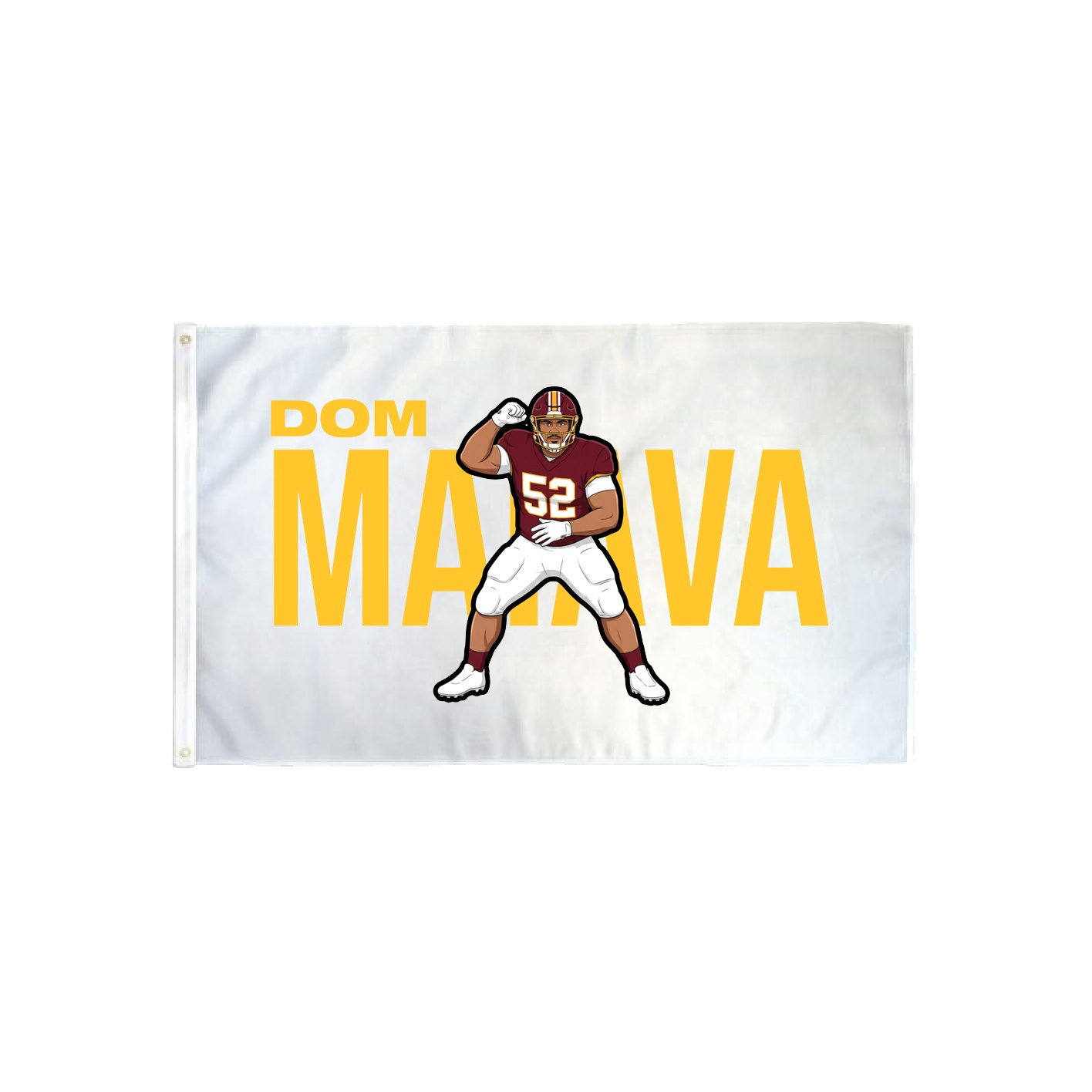 3x5 Flag — Player Name in Classic