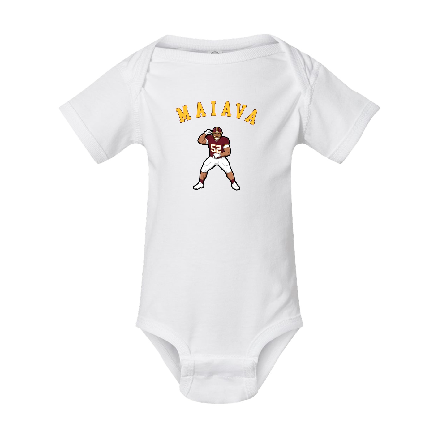 Baby Onesie — Shirsey Arch in White