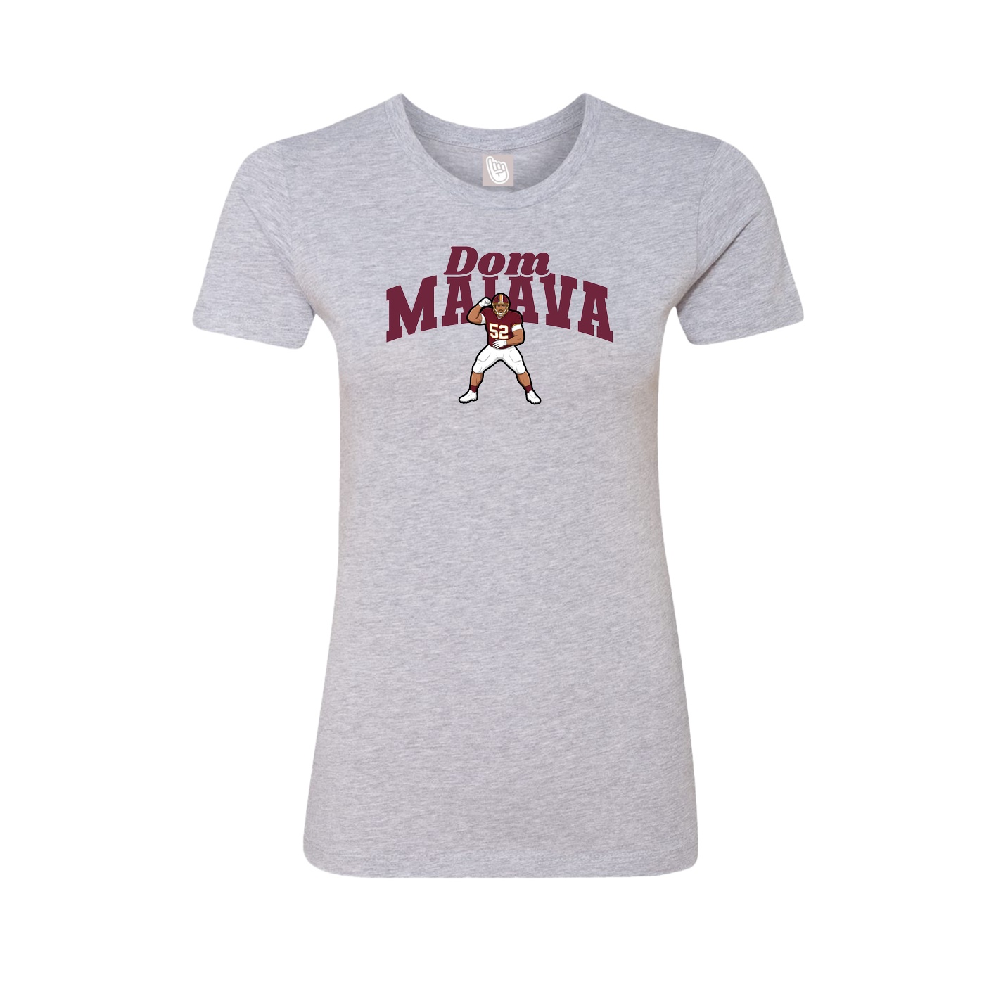Womens Tee — Signature Arch in Grey