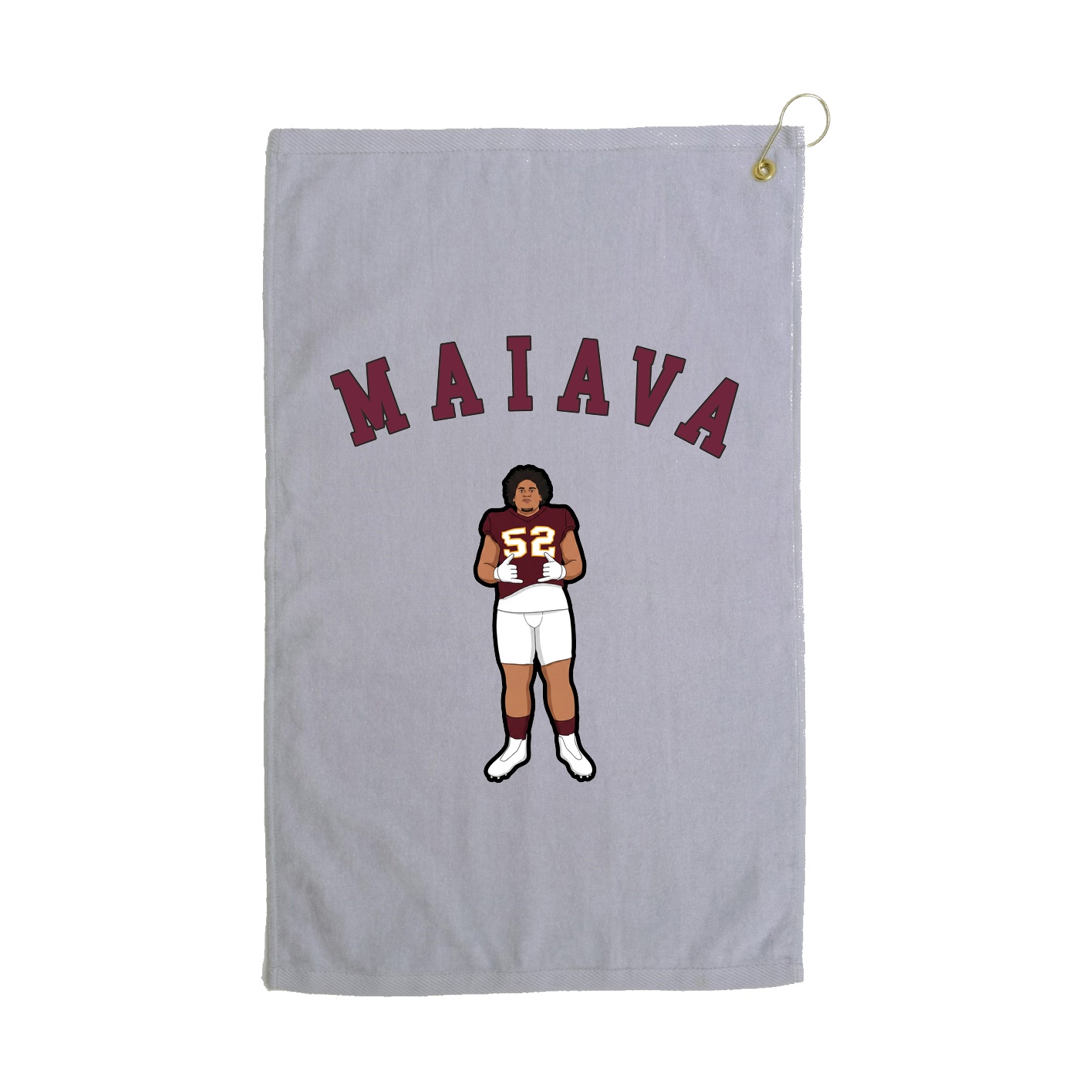 Golf Towel — Shirsey Arch in Grey