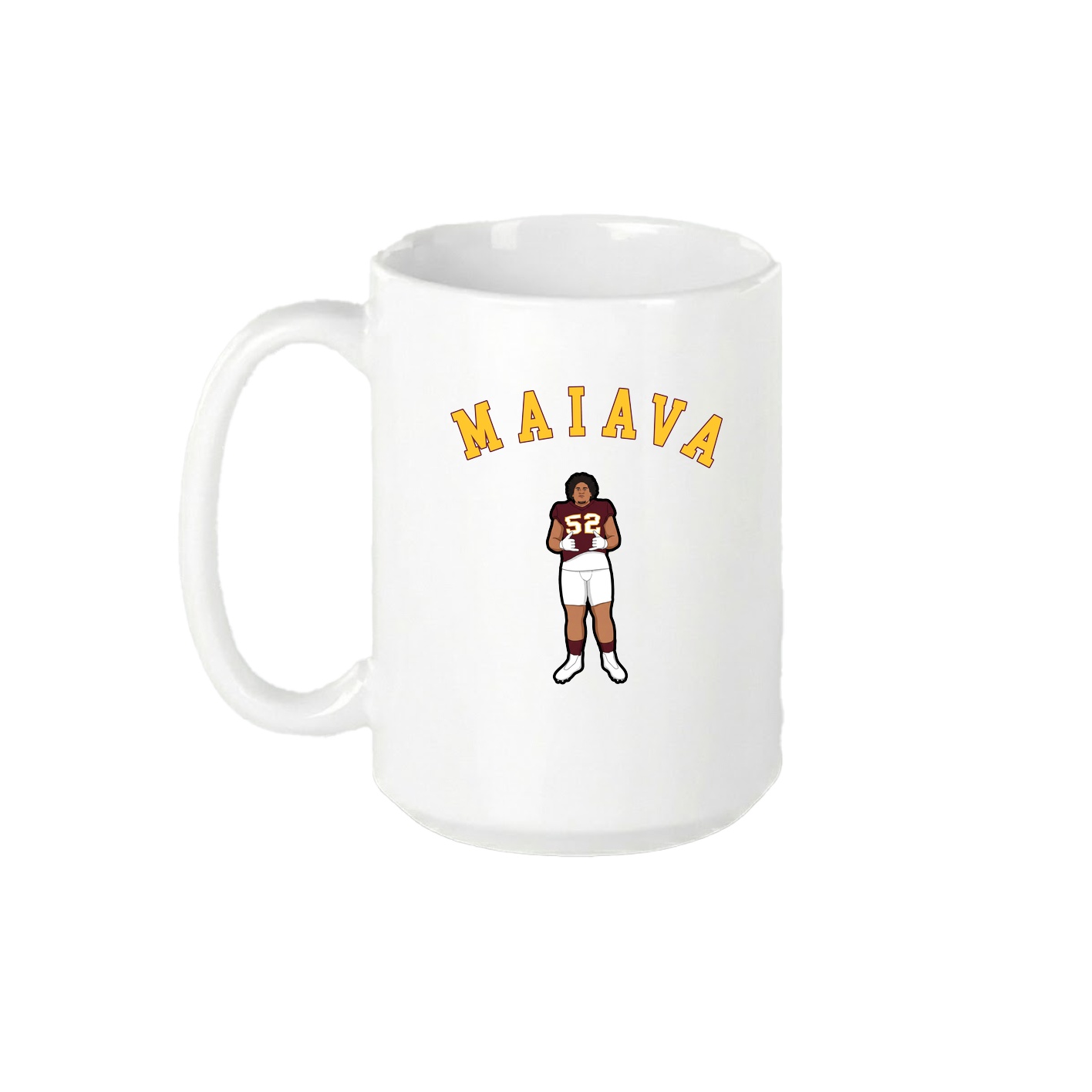 15oz Coffee Mug — Shirsey Arch in White