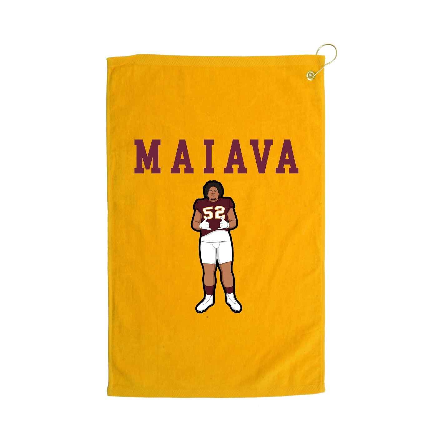Golf Towel — Shirsey in Gold