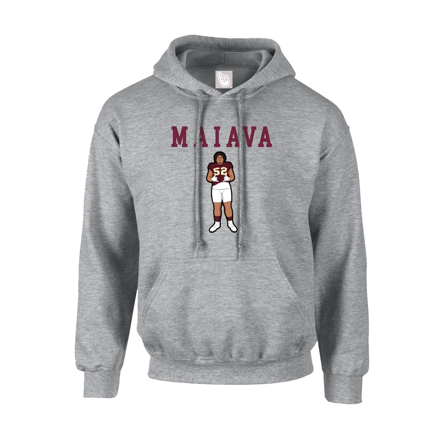Hoodie — Shirsey in Grey