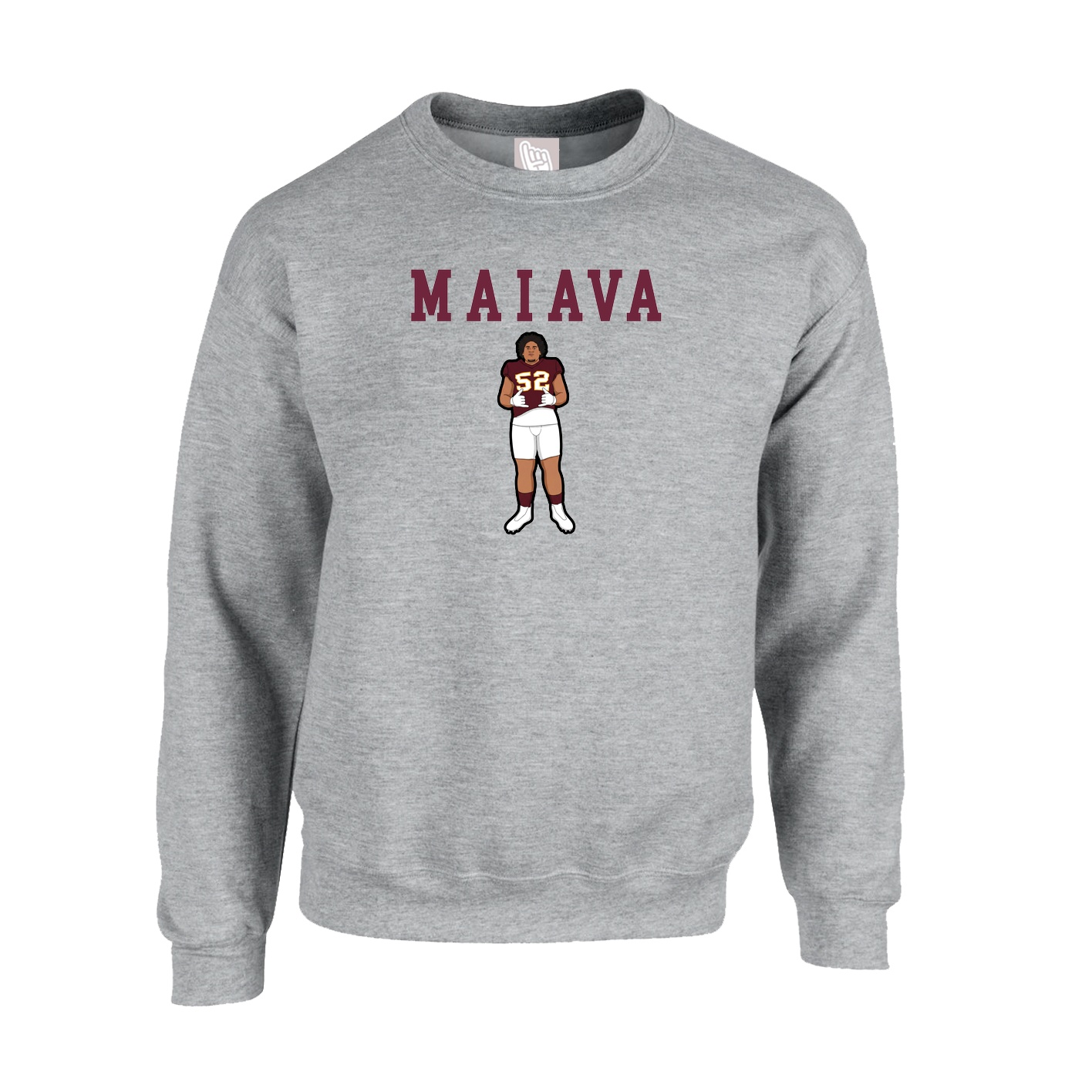 Fleece Crew — Shirsey in Grey