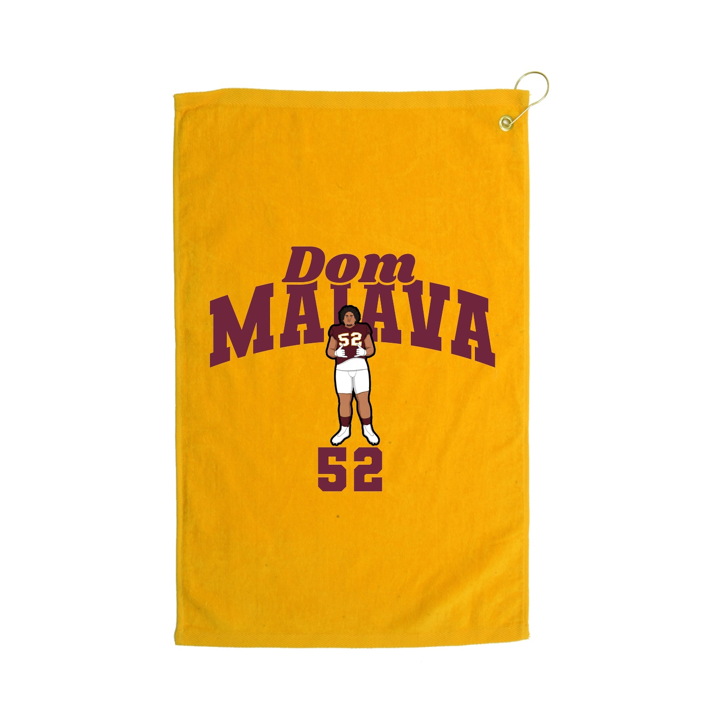 Golf Towel — Signature Arch in Gold