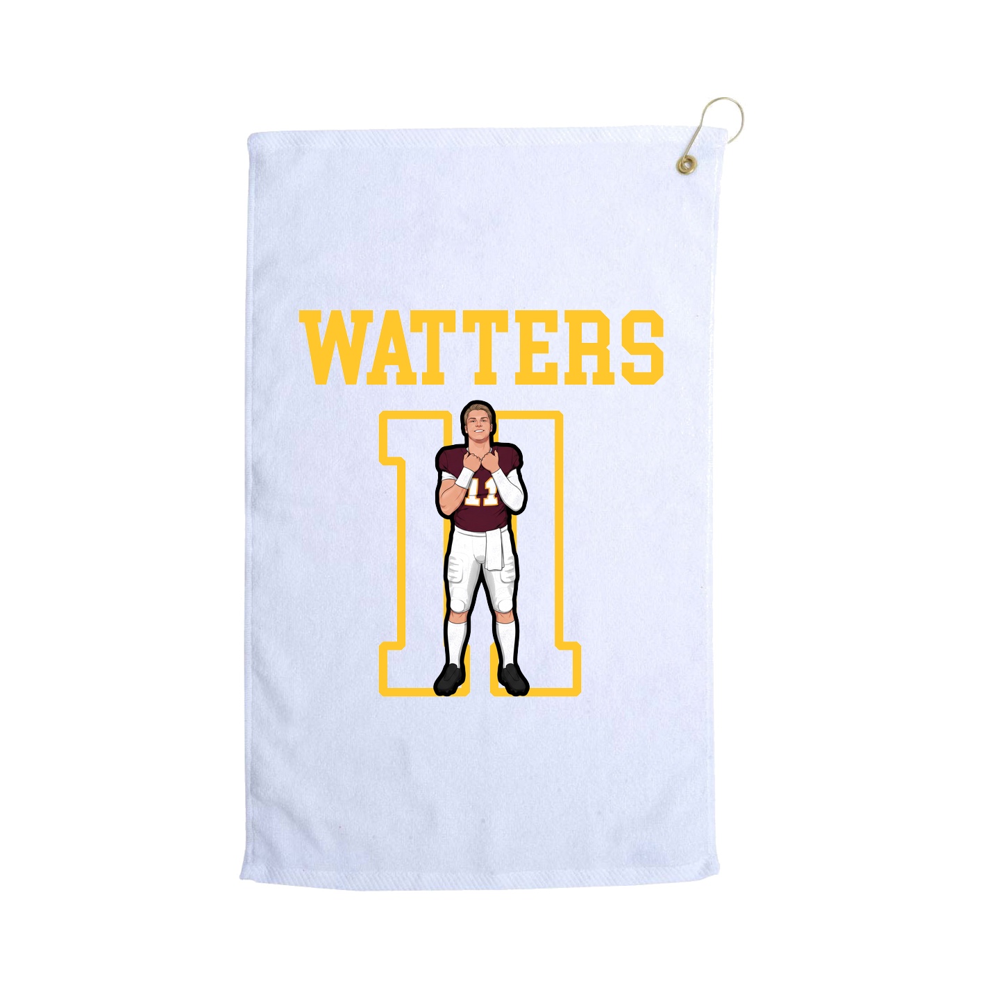 Golf Towel — Shirsey in White